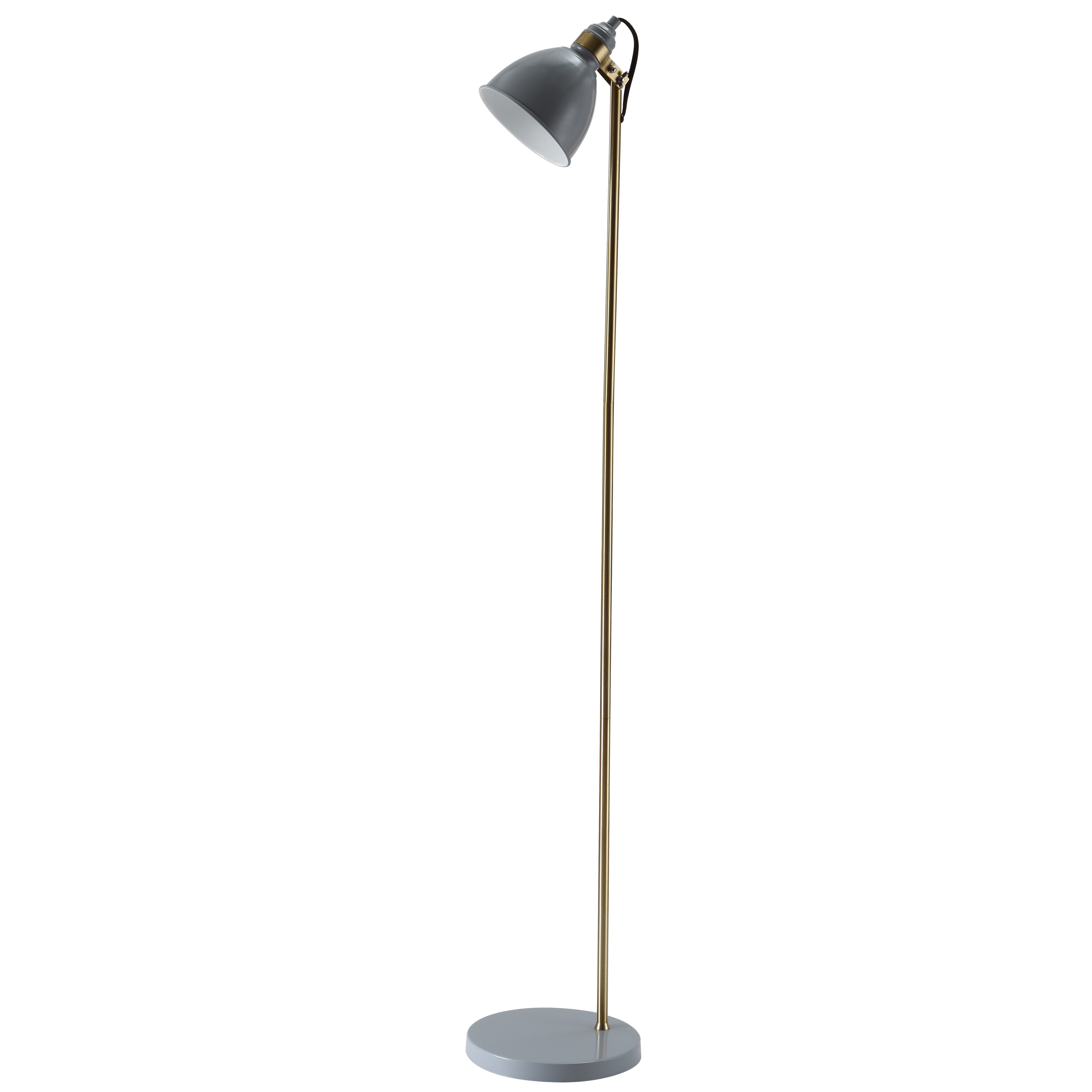 Greyson Floor Lamp - Brass Gold/Grey - Arlo Home - Arlo Home