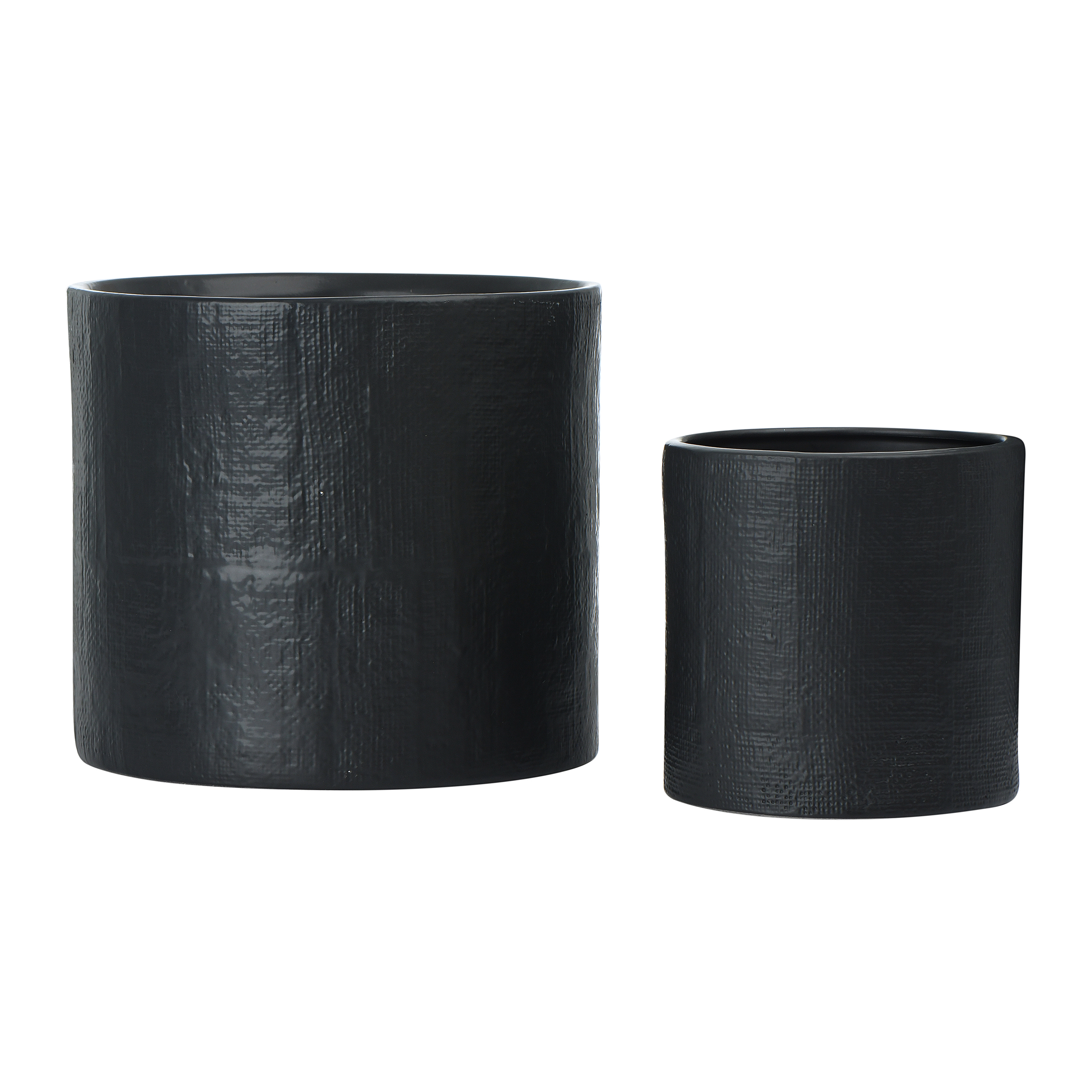 Stoneware Planters, Set of 2 - Creative Co-Op