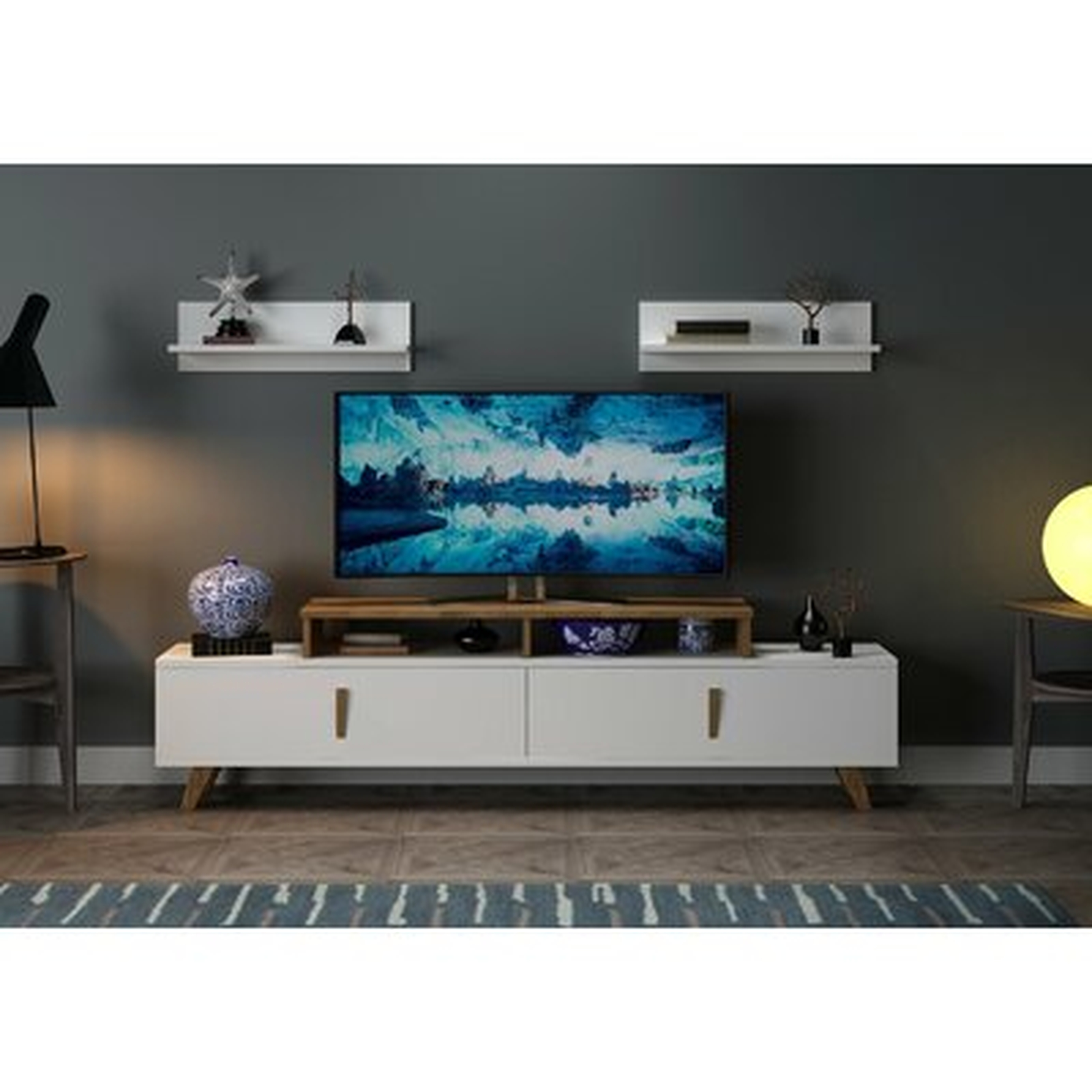 Jacksonwald Cabinet Storage TV Stand for TVs up to 75 inches - Wayfair