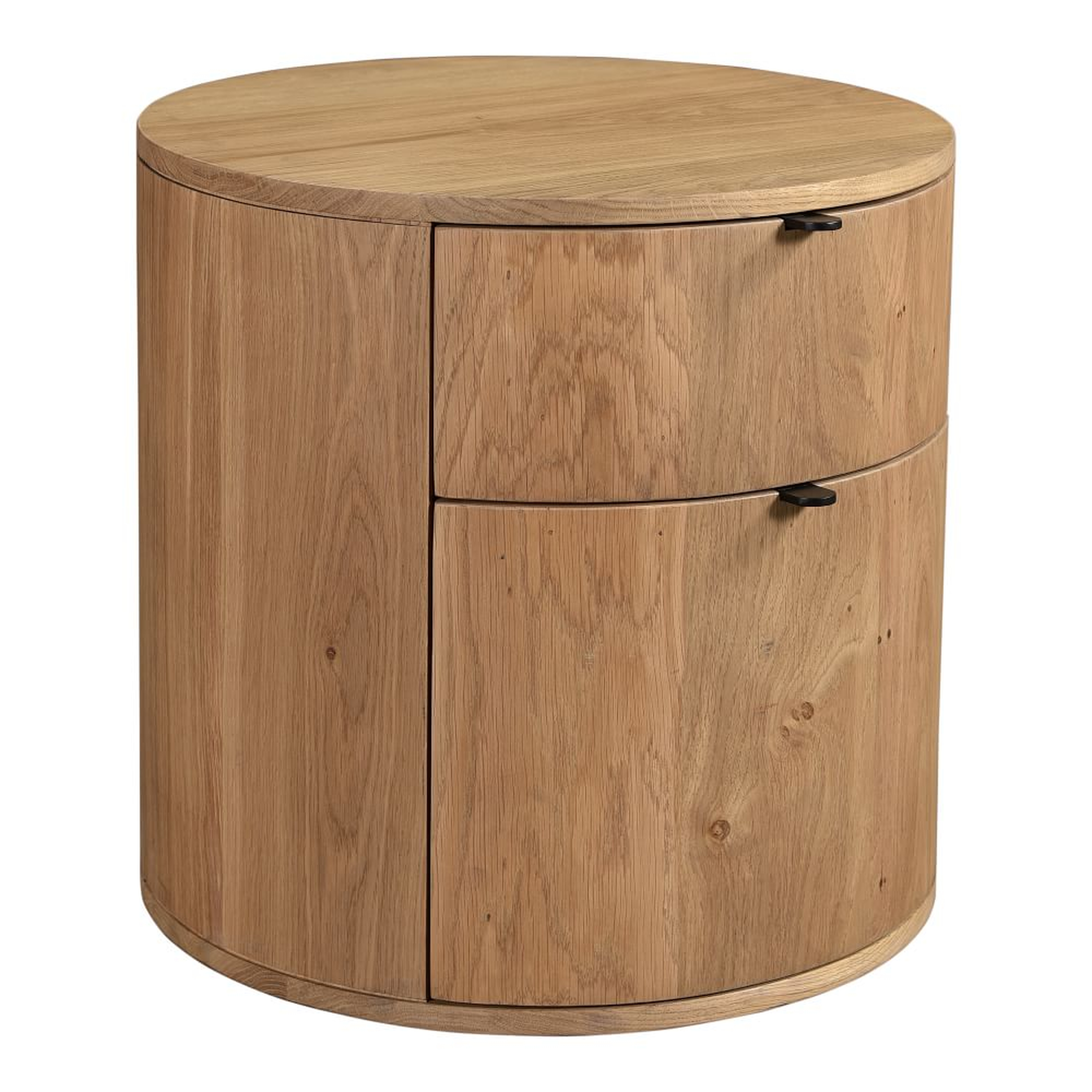 Theo 19" 2-Drawer Nightstand, Natural - West Elm