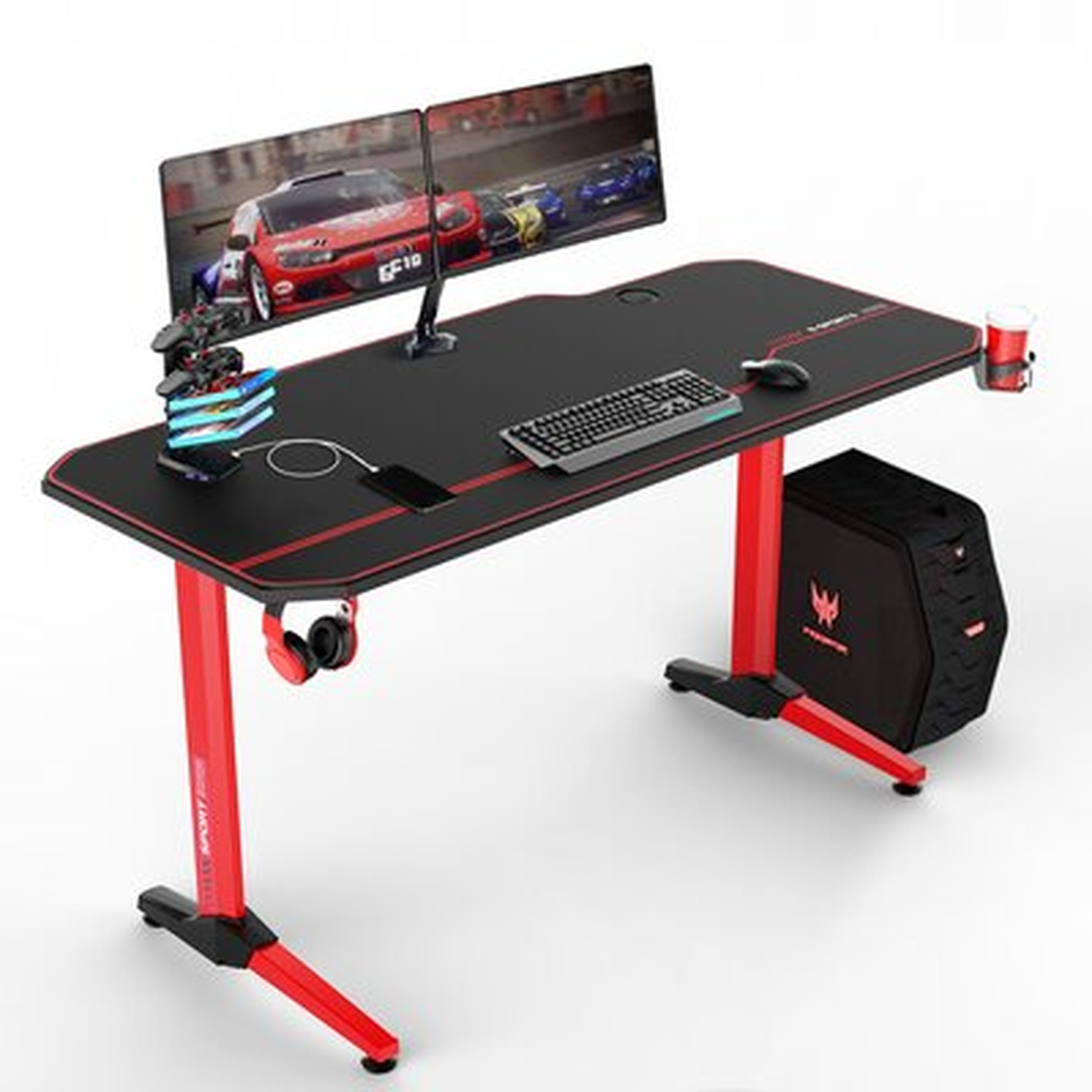 Racing Style Gaming Desk - Wayfair