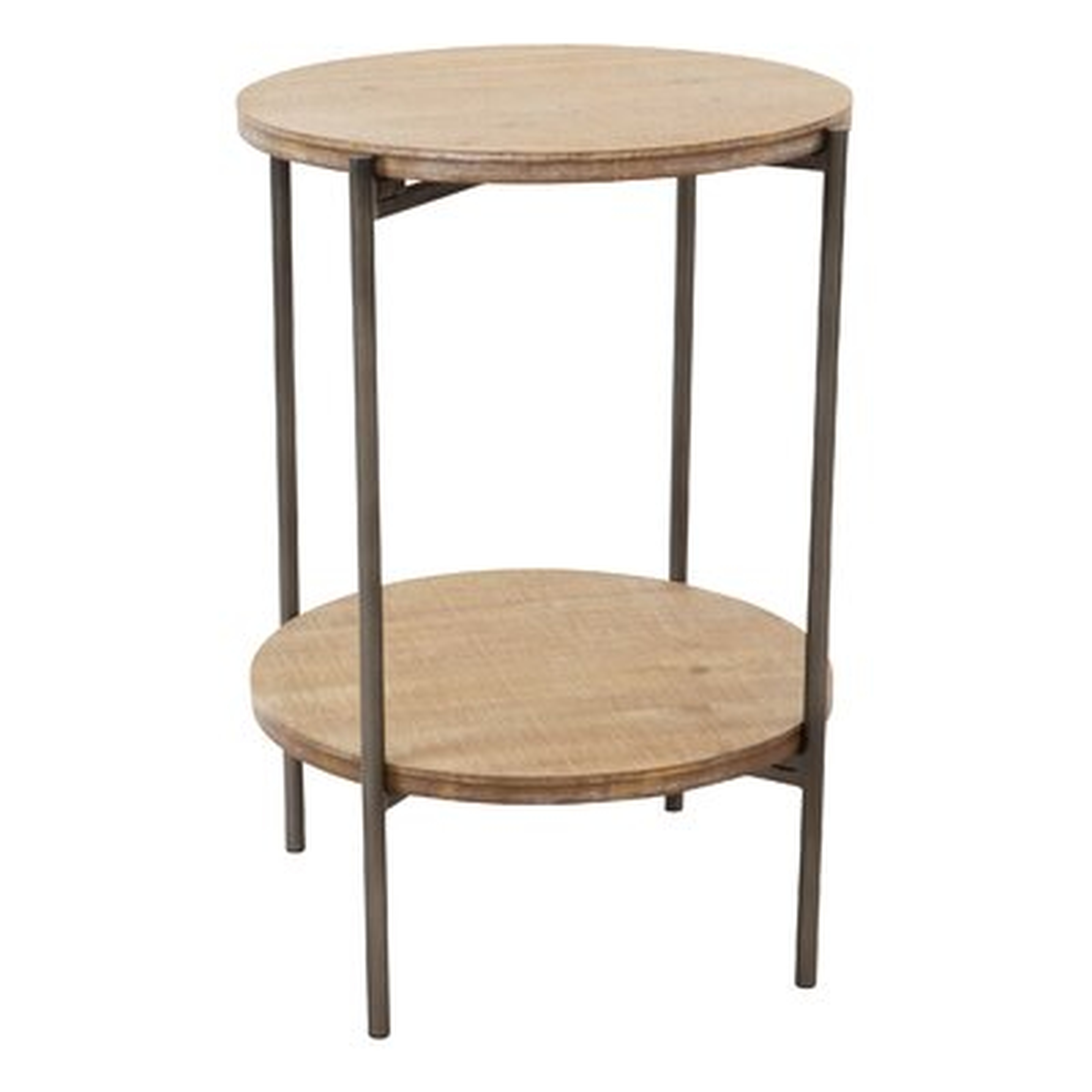 Albany End Table with Storage - Wayfair