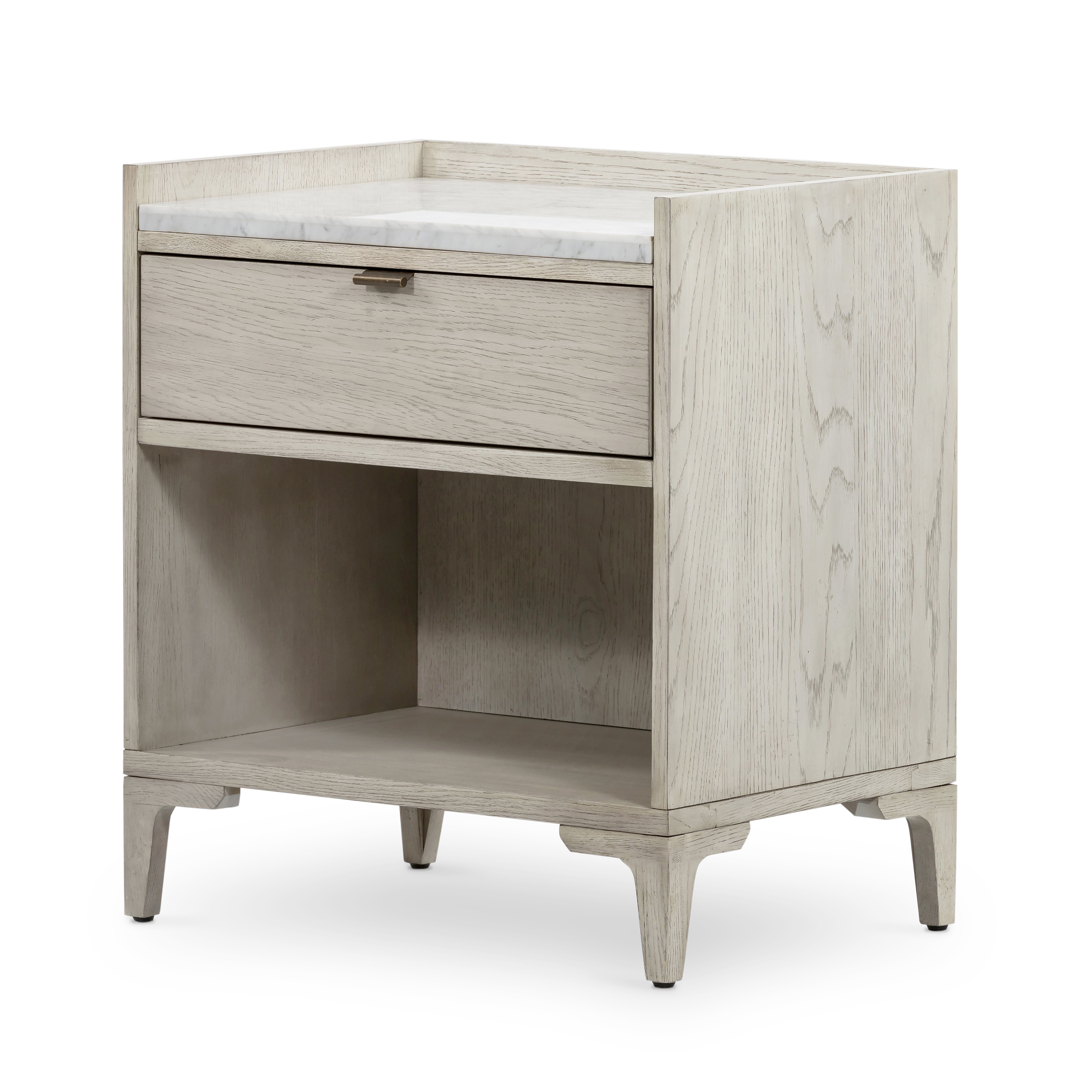 Viggo Nightstand-Vintage White Oak - Four Hands