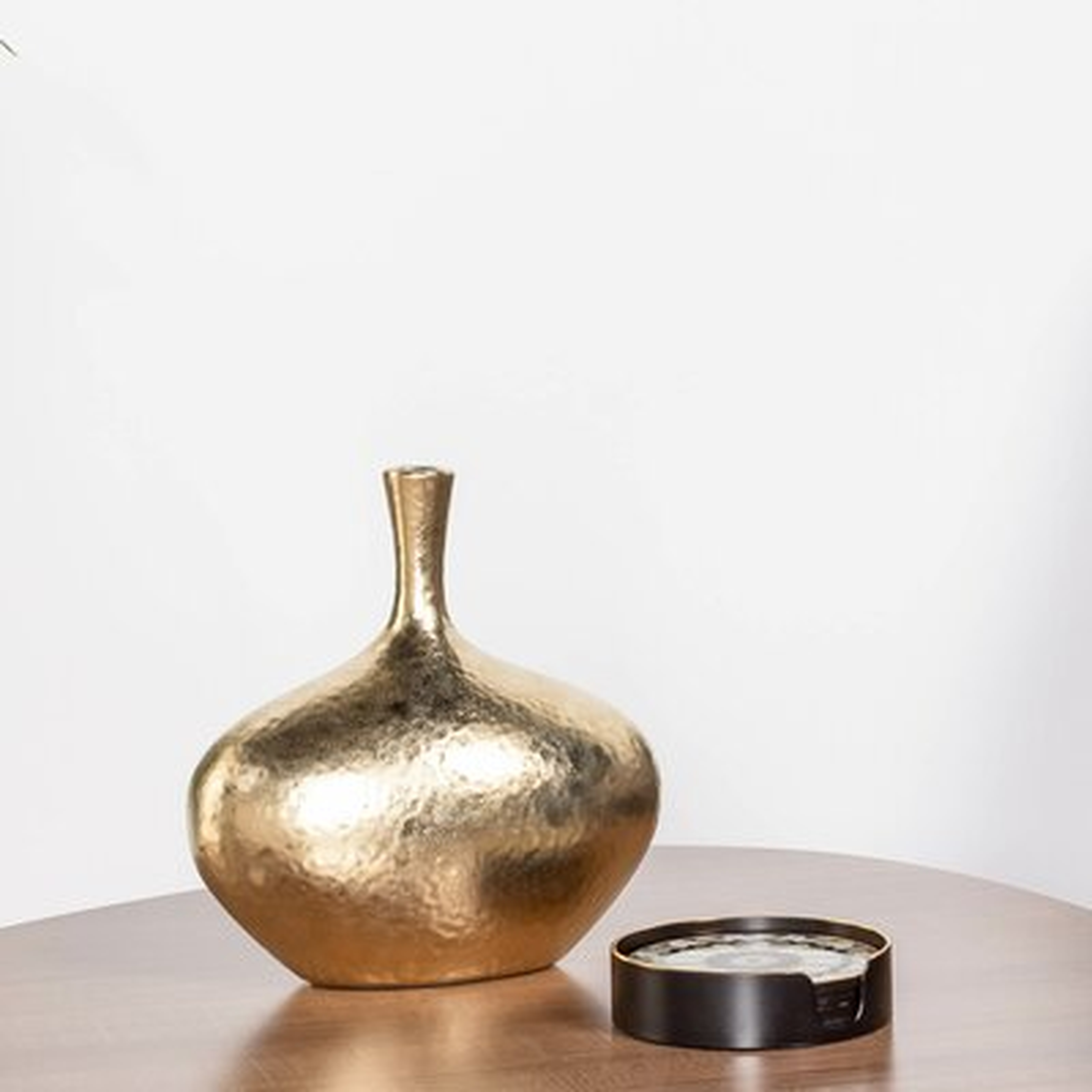Kuba Dimpled Handmade Ceramic Table Vase/ 8.25" H - Wayfair
