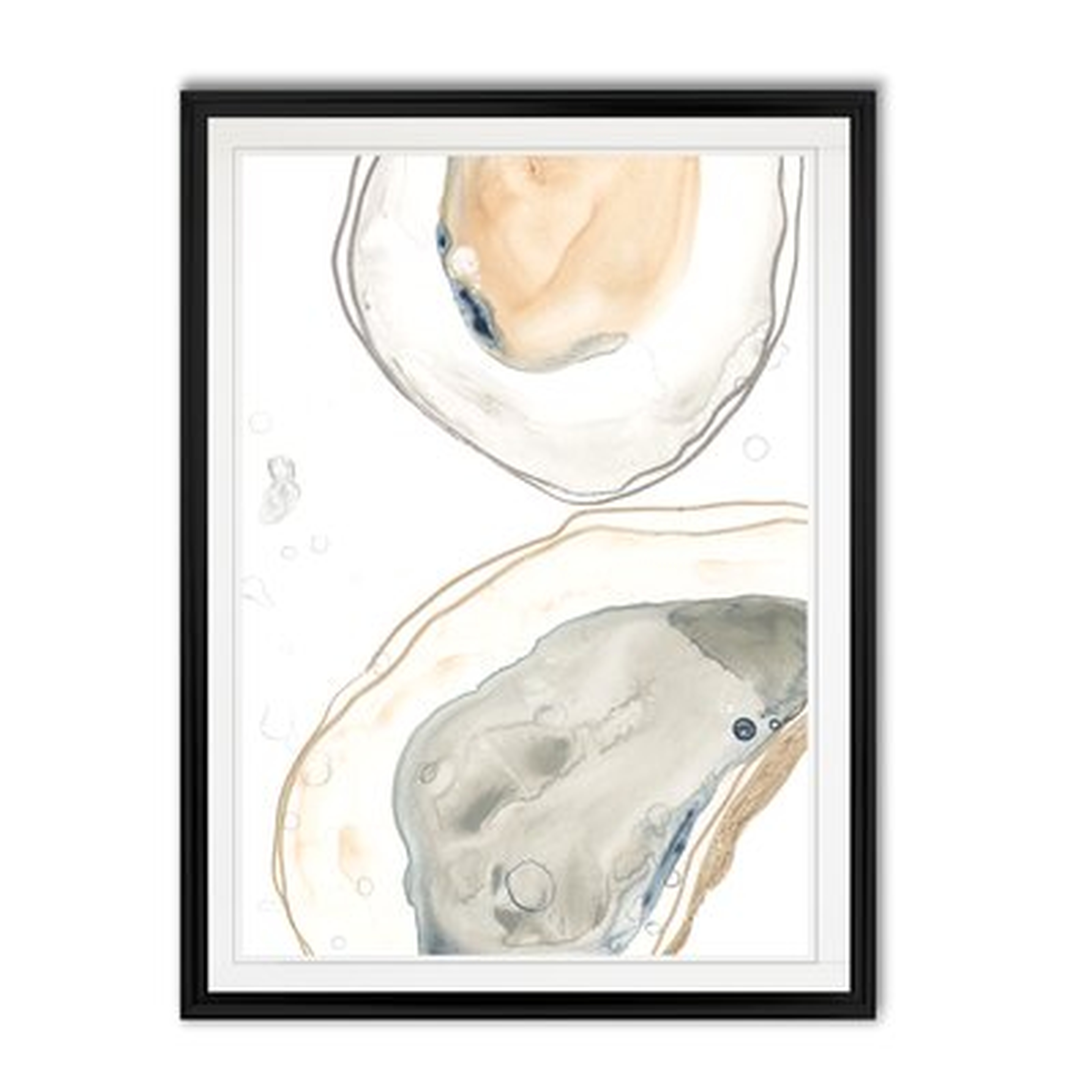 'Ocean Oysters II' - Painting Print on Canvas - Wayfair