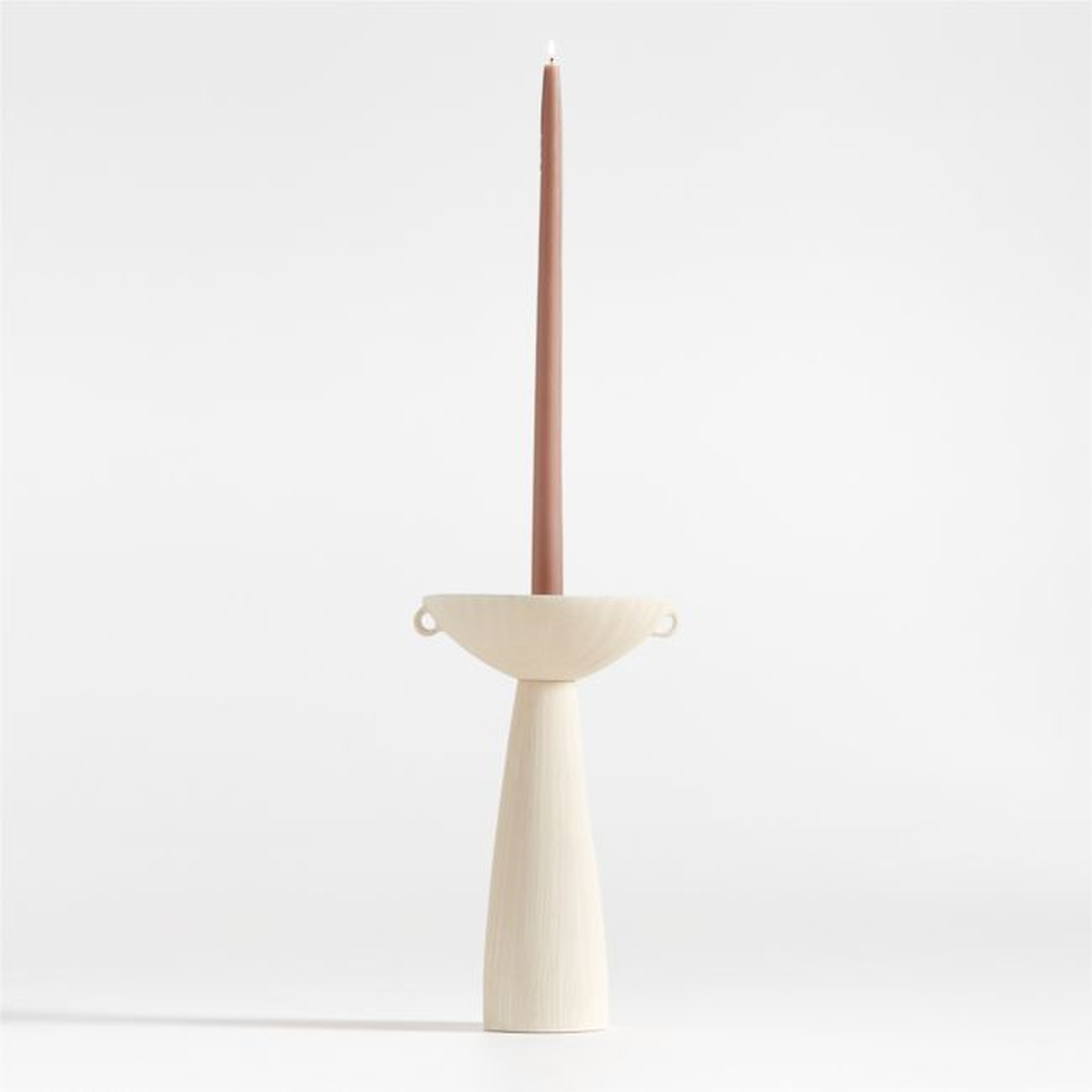 Grande Délicat Taper Candle Holder by Athena Calderone - Crate and Barrel