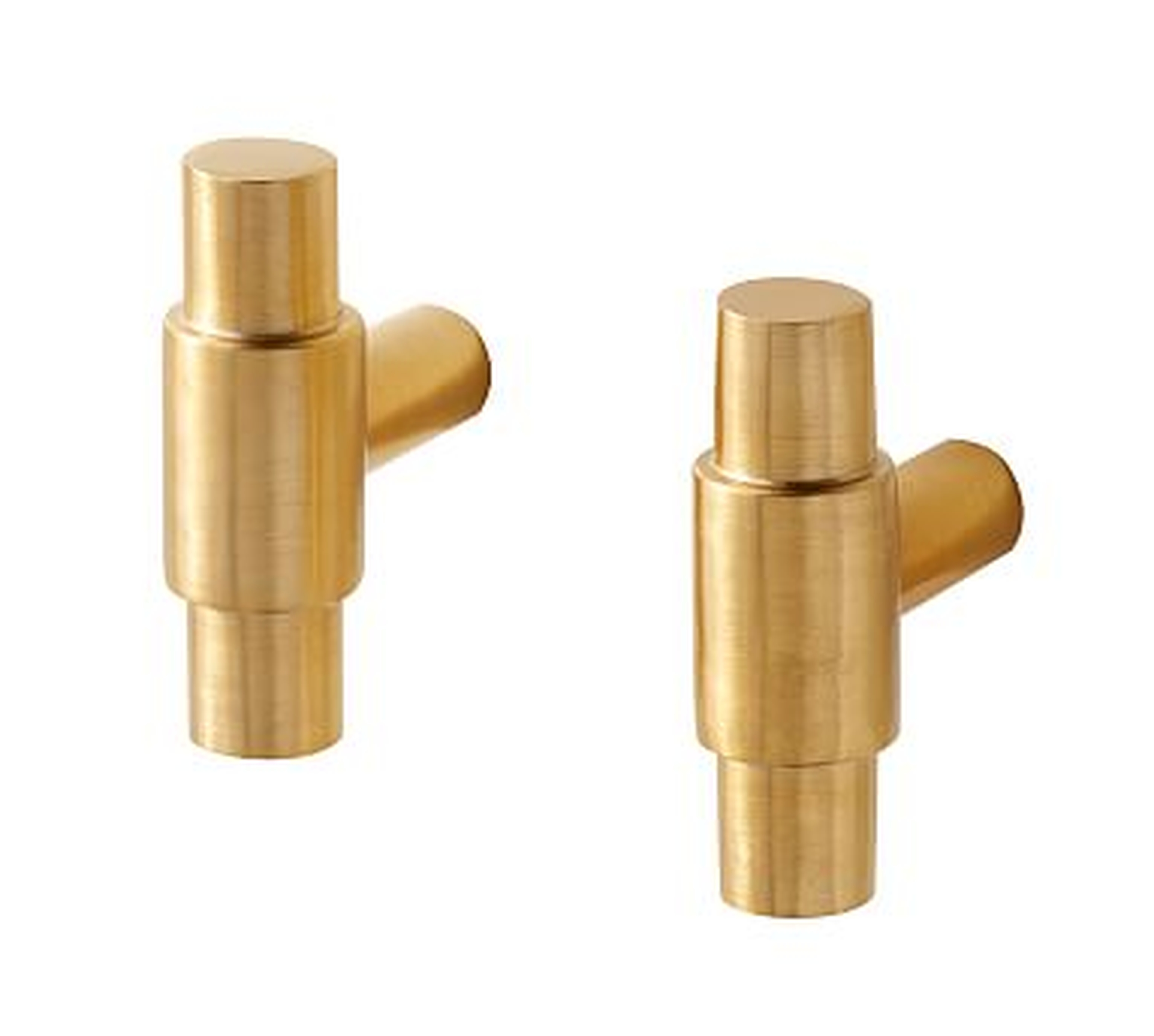 Connor Small Pull, Brass - 2.25" Long - Pottery Barn