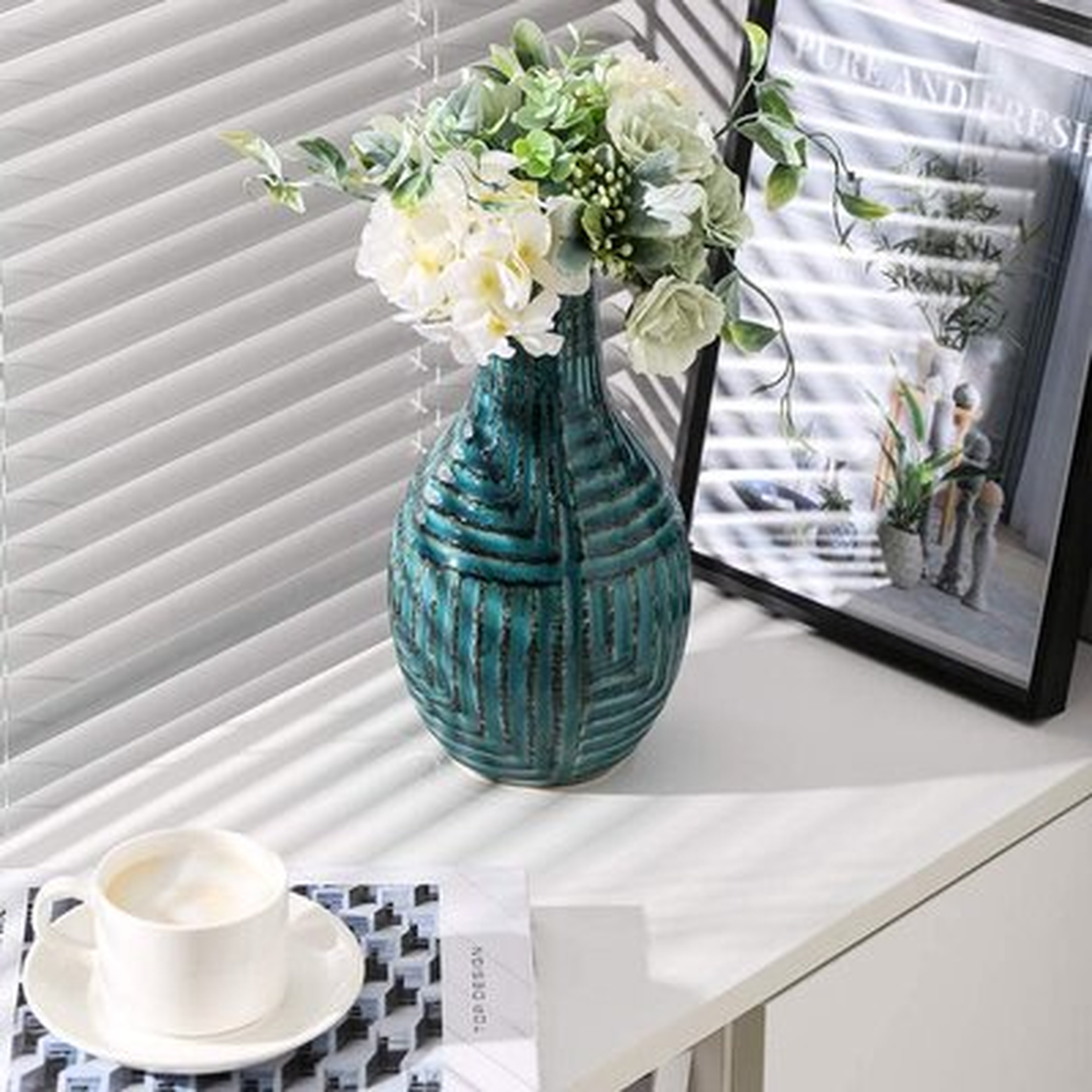 Ceramic Vases, Vase Pottery Vase Handmade Cute Flower Vase For Home Dcor - Wayfair