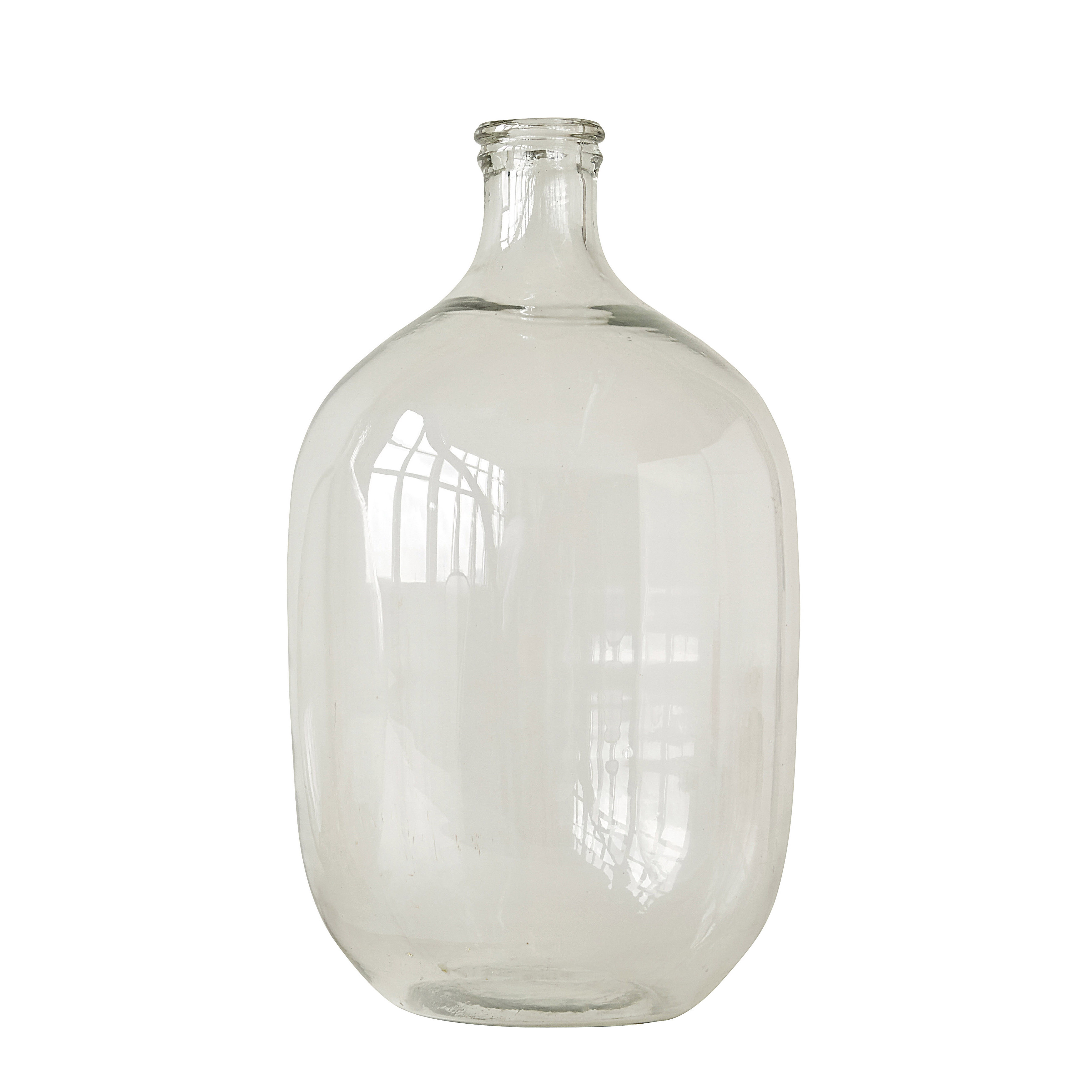 Clear Decorative Glass Bottle - Nomad Home