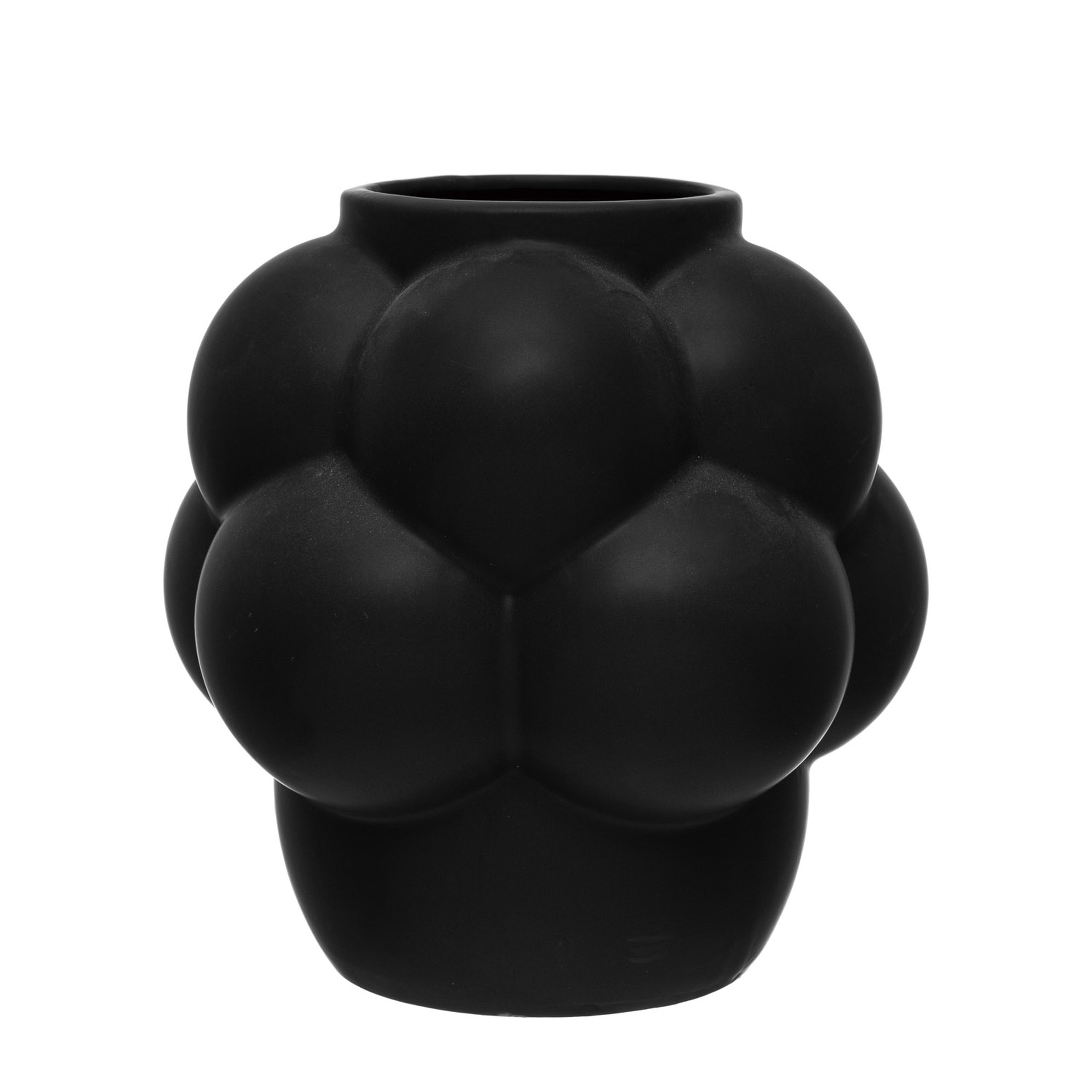 Stoneware Vase with Raised Dots - Creative Co-Op
