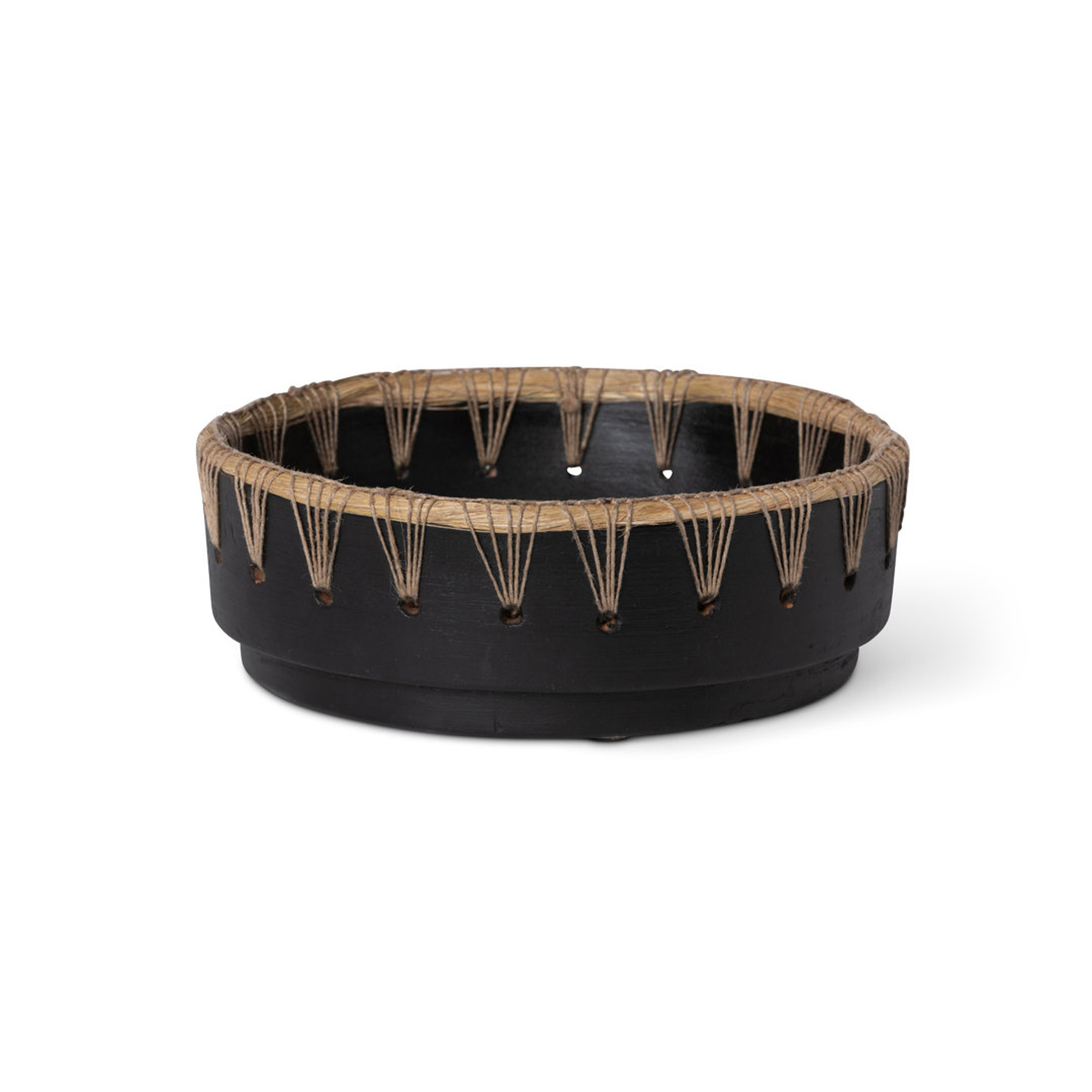 Park Hill Collection Terra Cotta Woven Bowl - Perigold