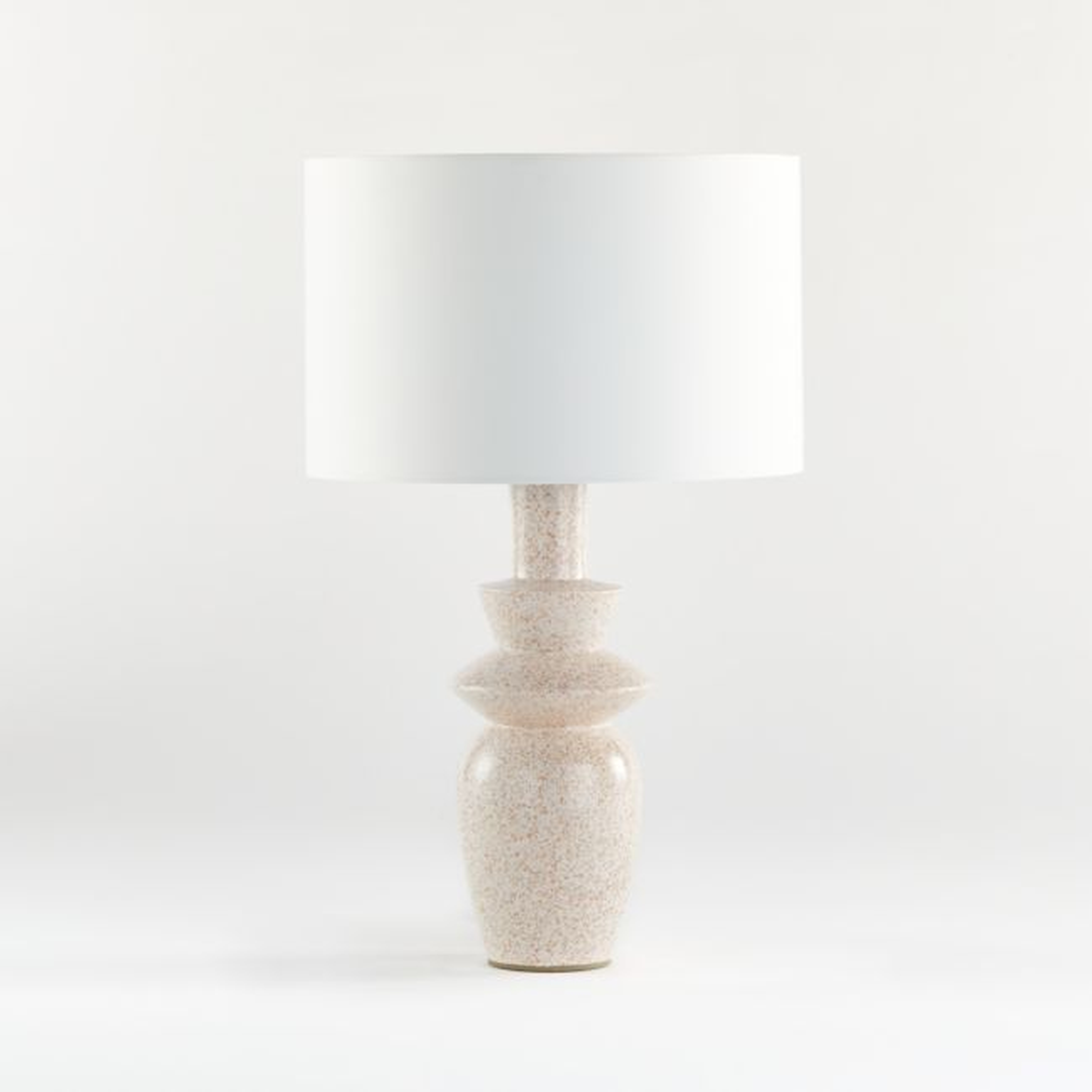 Alina Table Lamp with White Varena Shade - Crate and Barrel