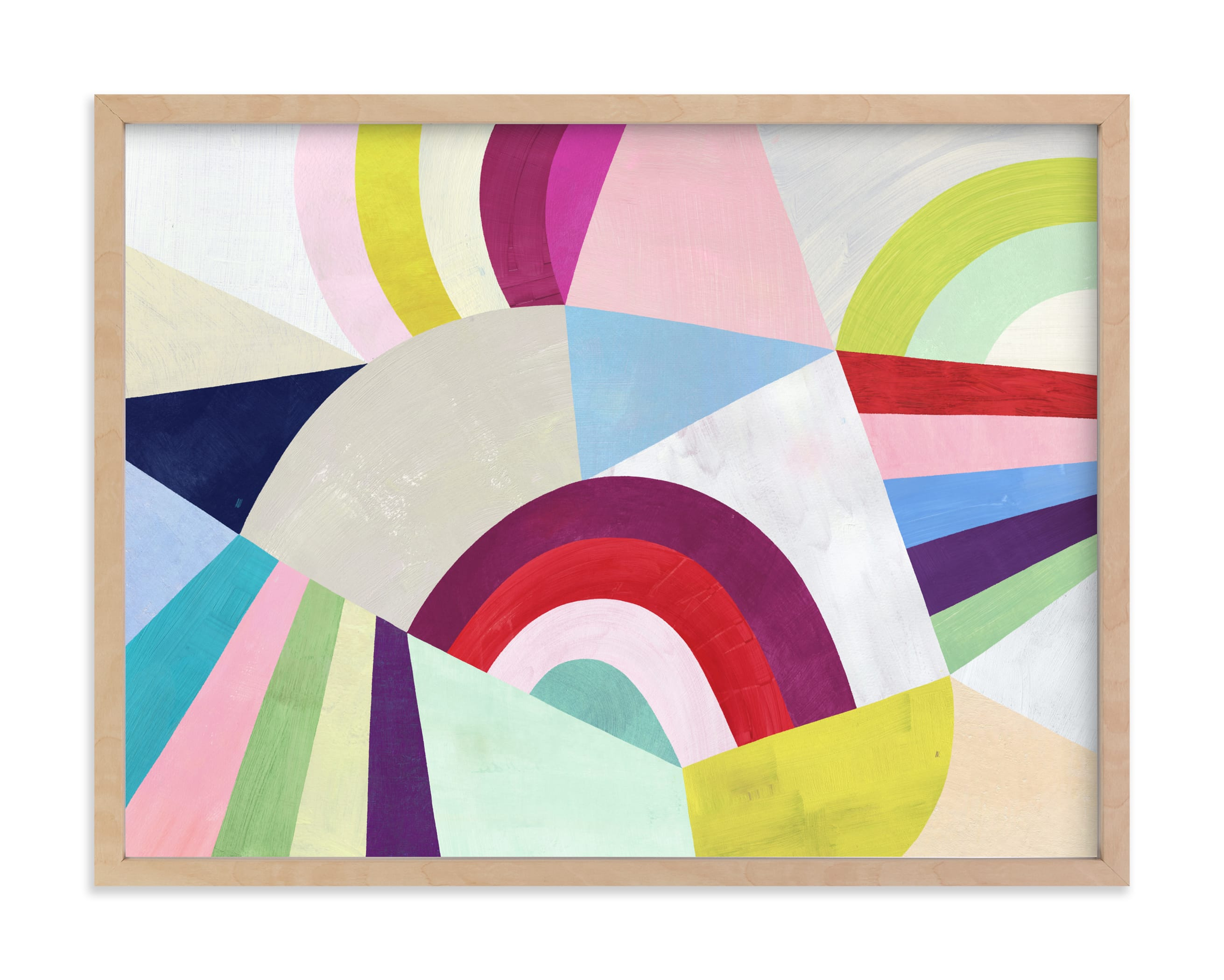 Geometric Play Limited Edition Children's Art Print - Minted