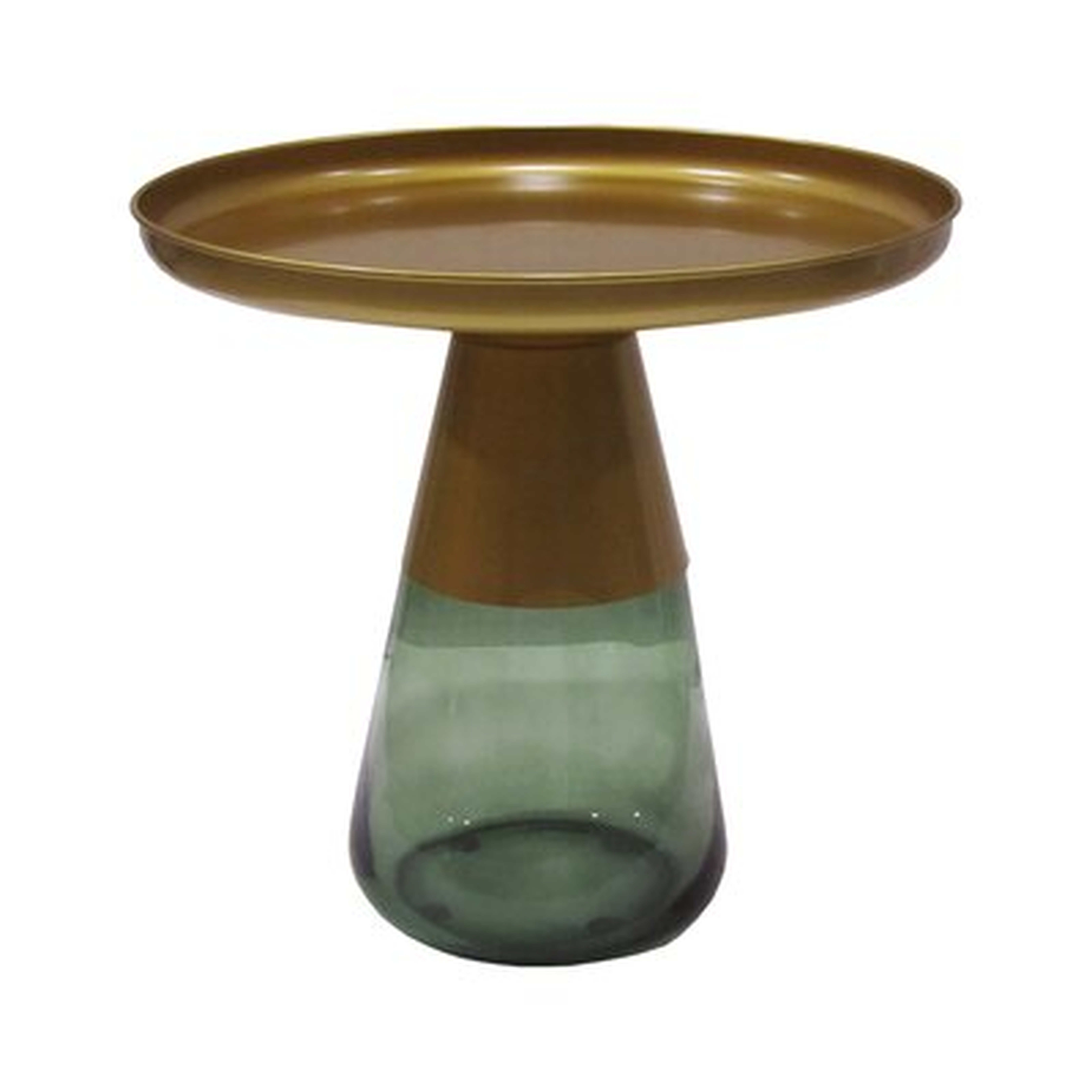 Zurcher Pedestal End Table - Wayfair