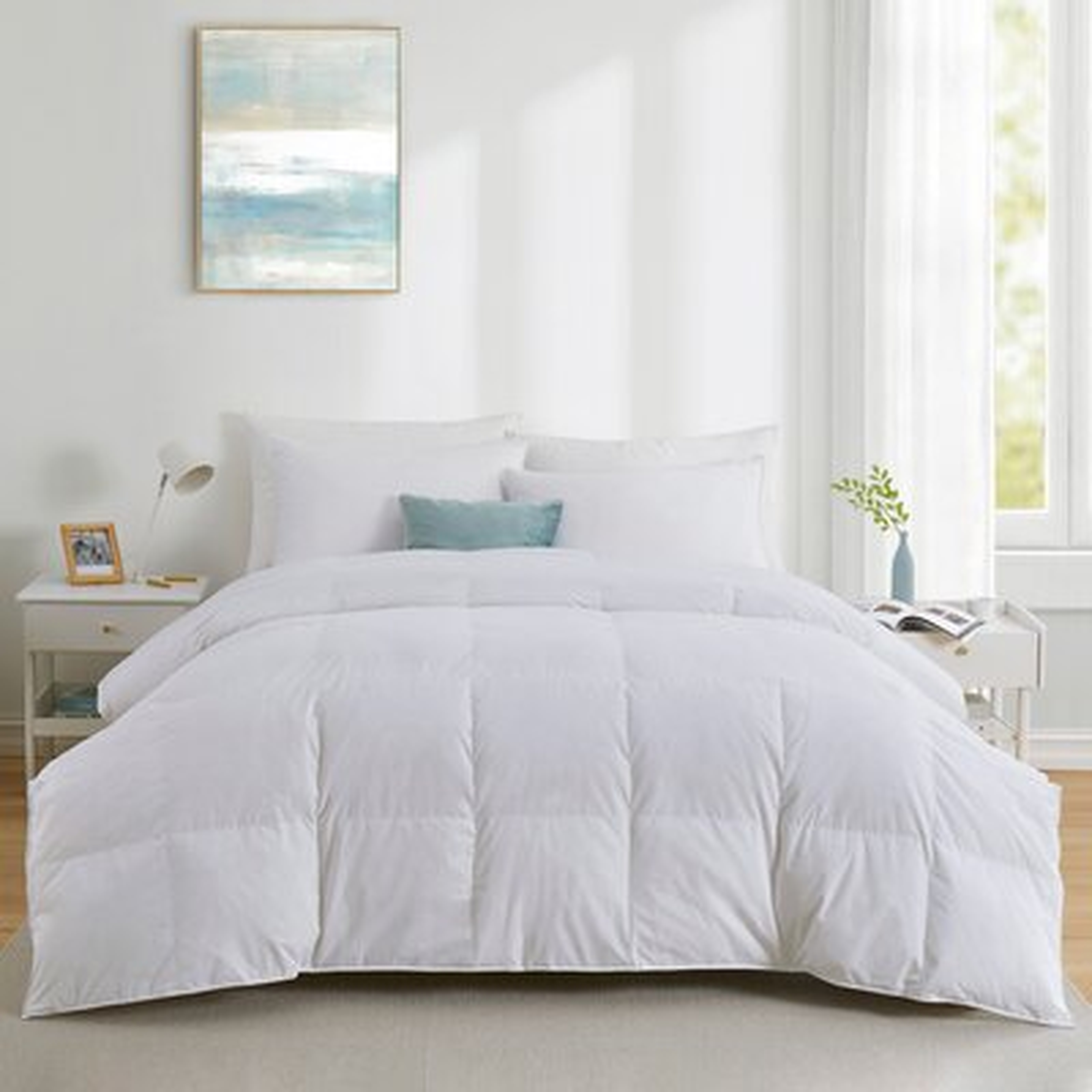 600 Fill Power All Season White Down Comforter - Wayfair