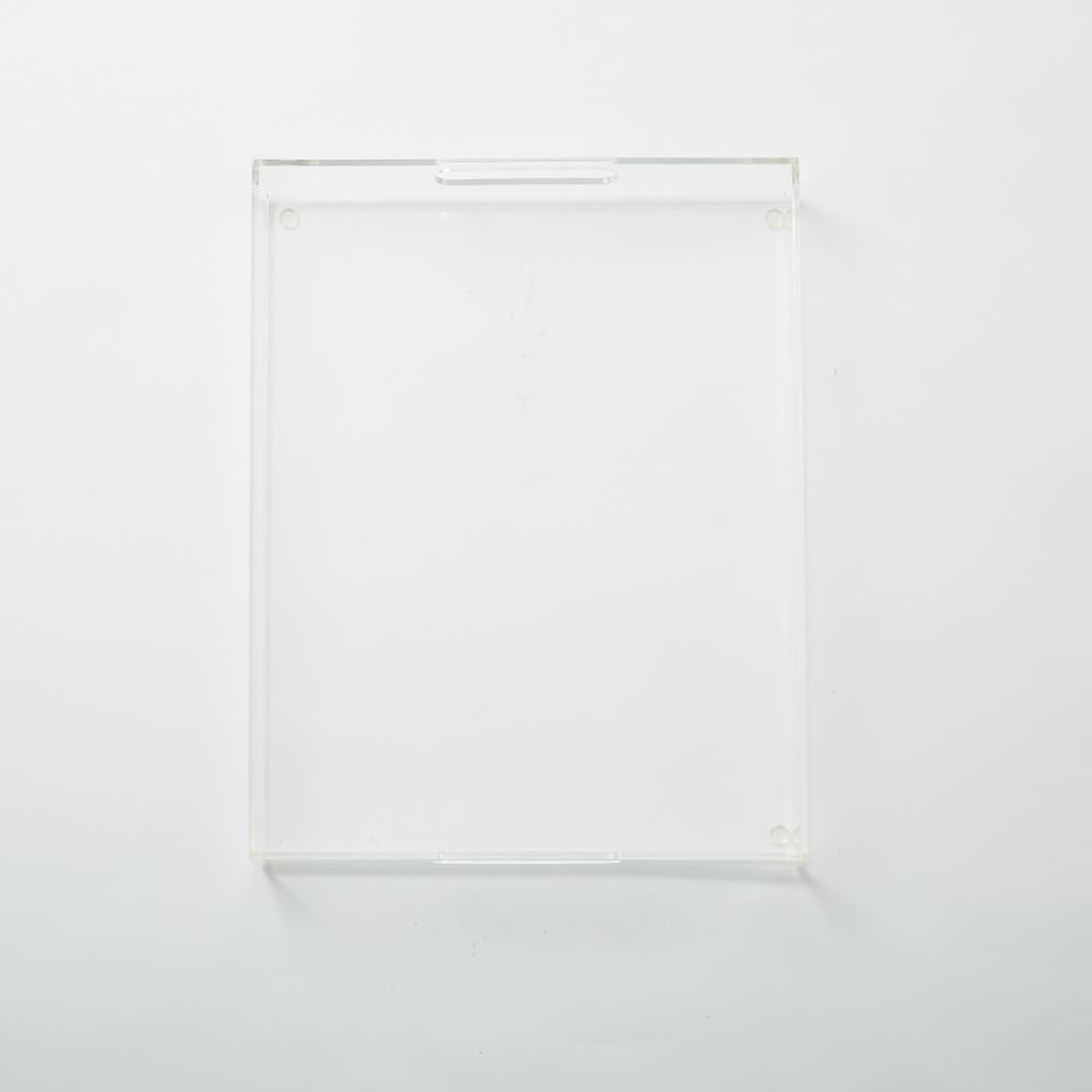 Acrylic Tray, Clear, 14.5" x 18.5" - West Elm