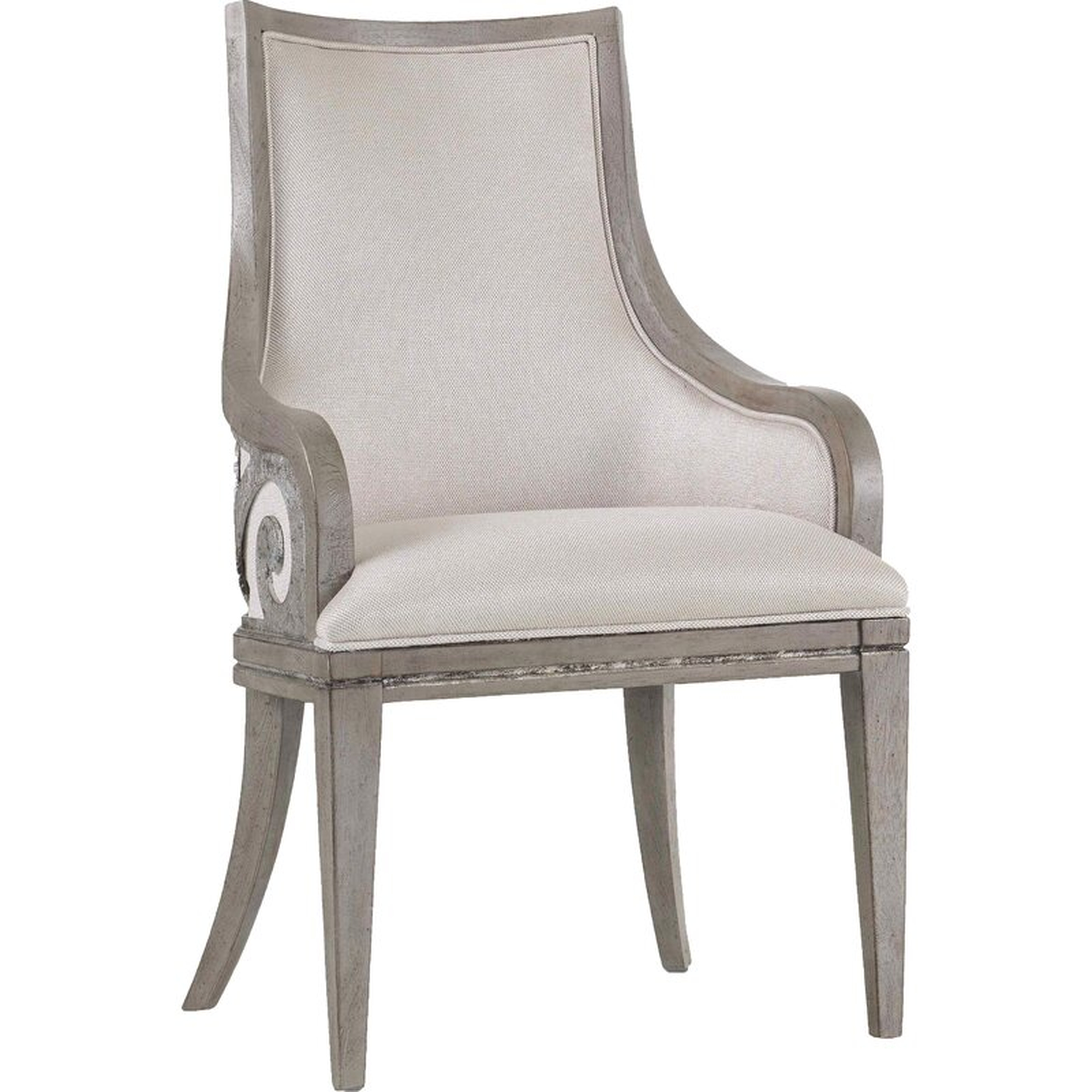 Hooker Furniture Sanctuary Upholstered Dining Arm Chair - Perigold