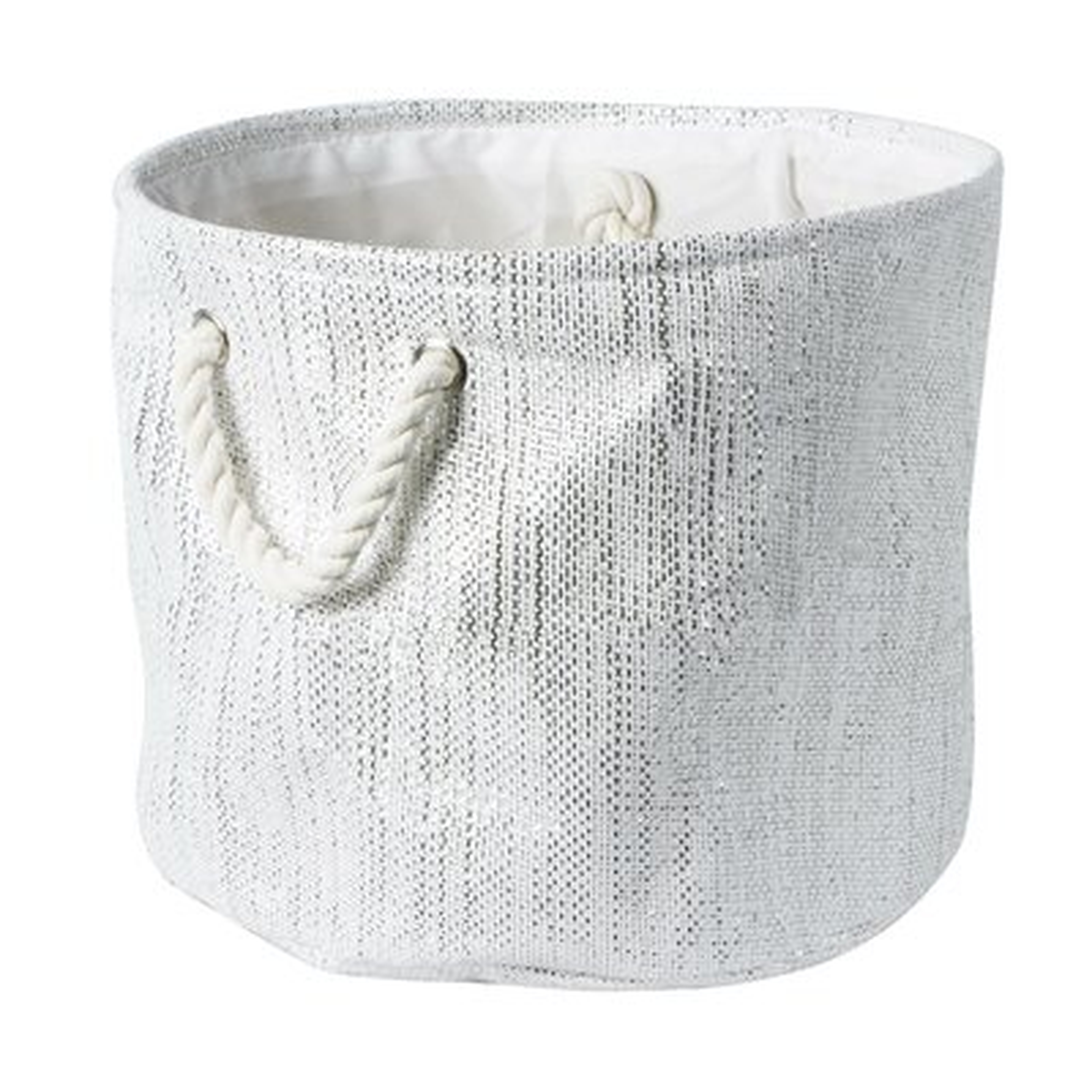 Round Fabric Bin - Wayfair