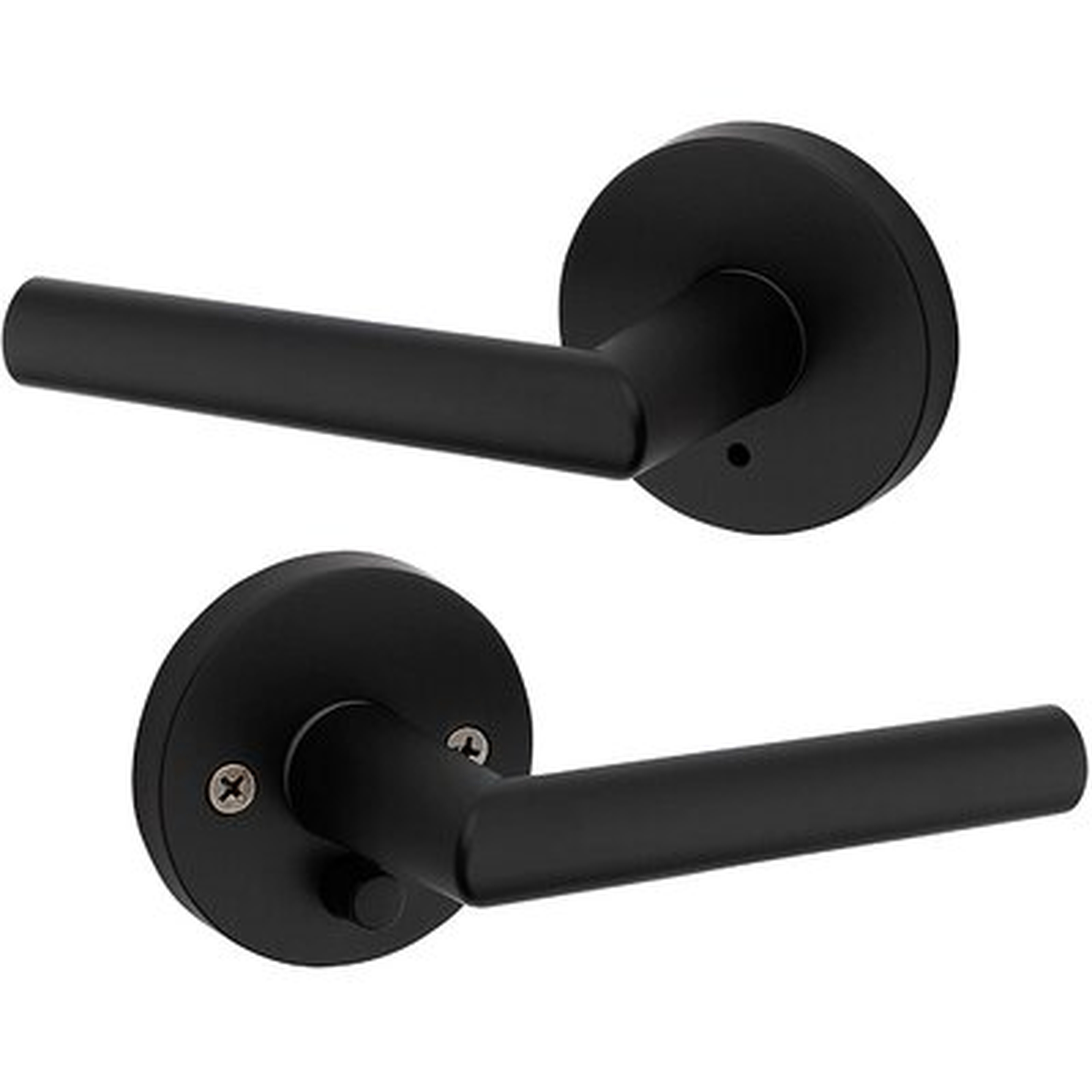 Milan Door Handle, With A Modern And Modern Ultra-Thin Circular Design, Is Perfect For Family Bedroom Or Bathroom Privacy - Wayfair