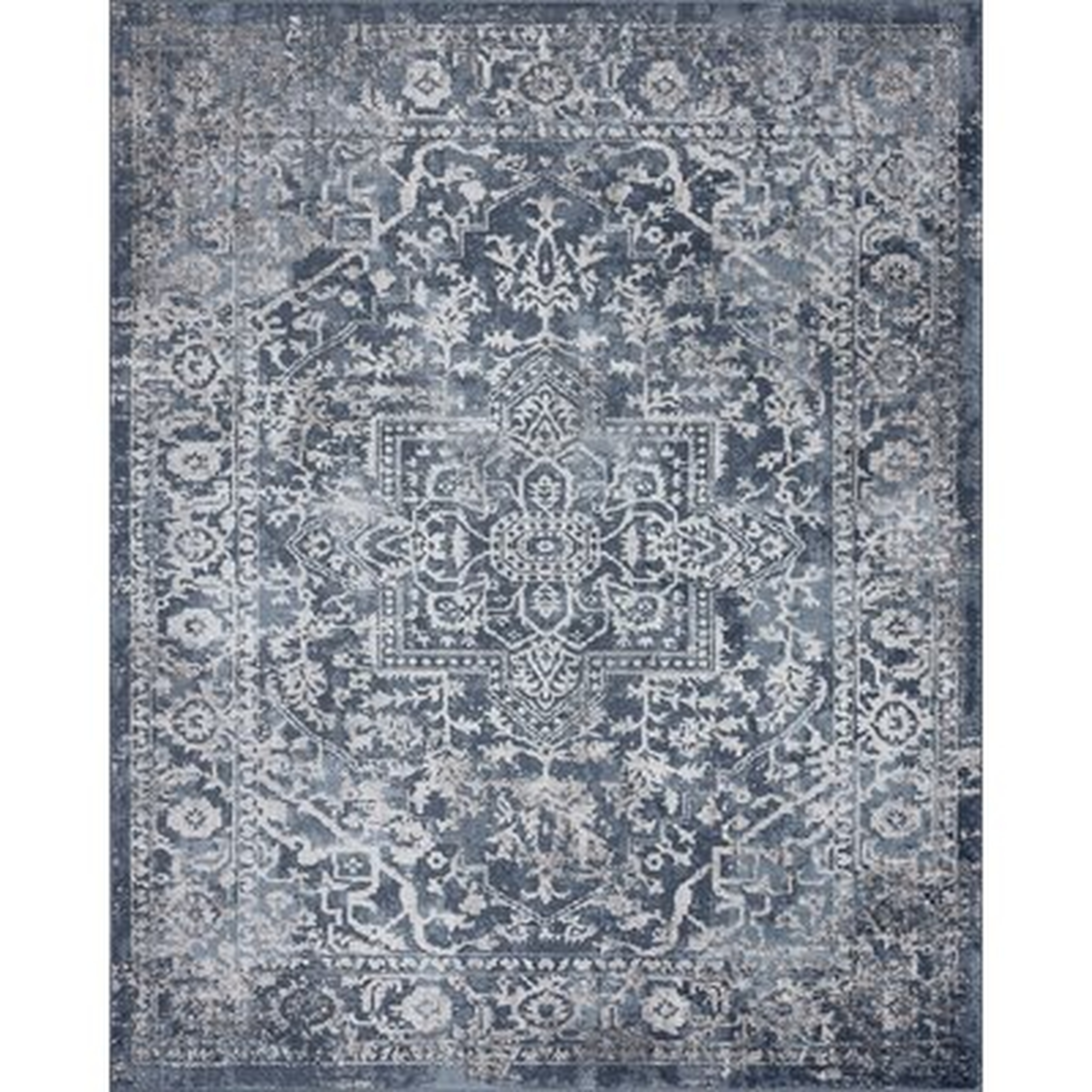 Argante Oriental Blue Area Rug - Wayfair