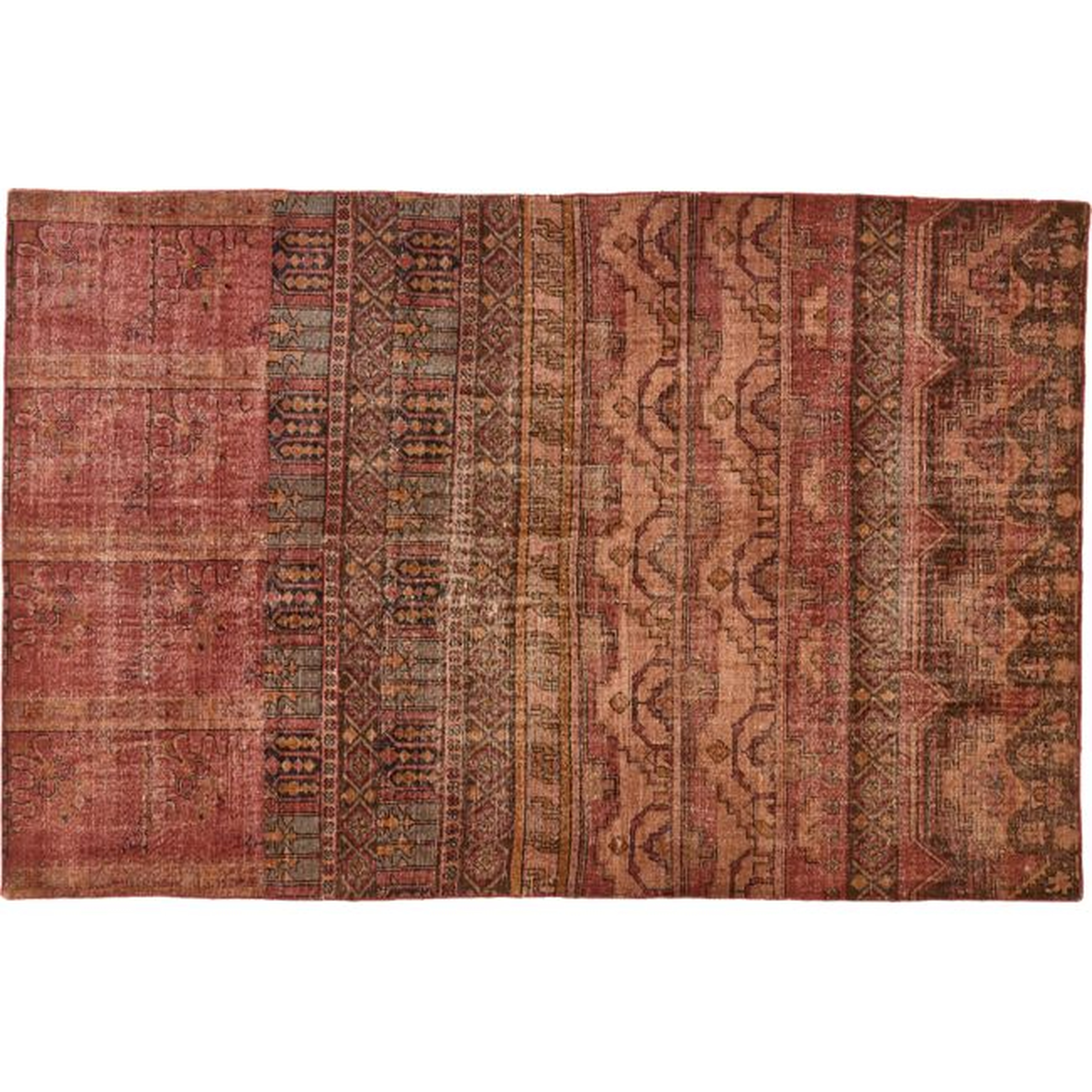 Rubie Hand-Knotted Area Rug 6"x9" - CB2