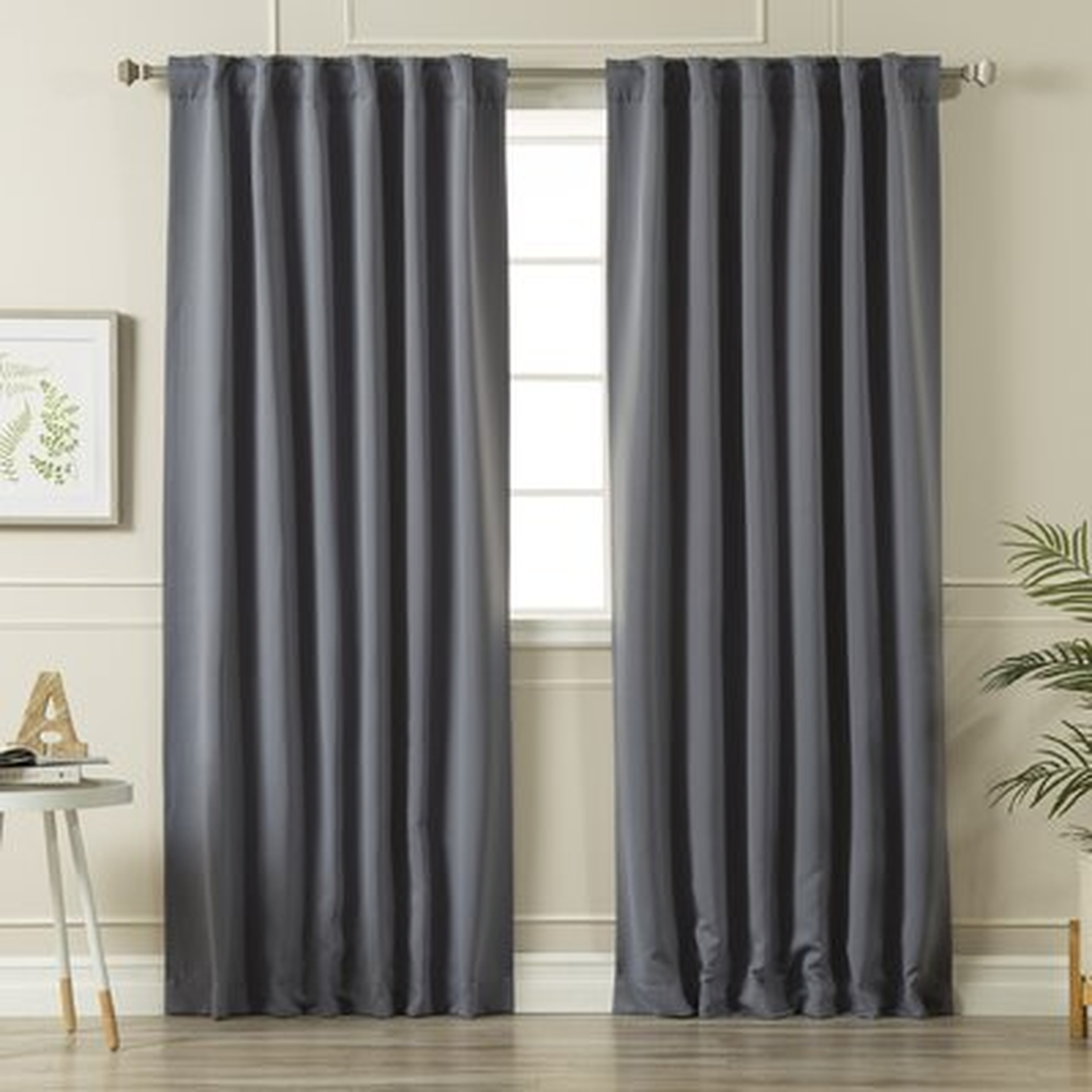 Sweetwater Blackout Solid Thermal Curtain Panels - Birch Lane