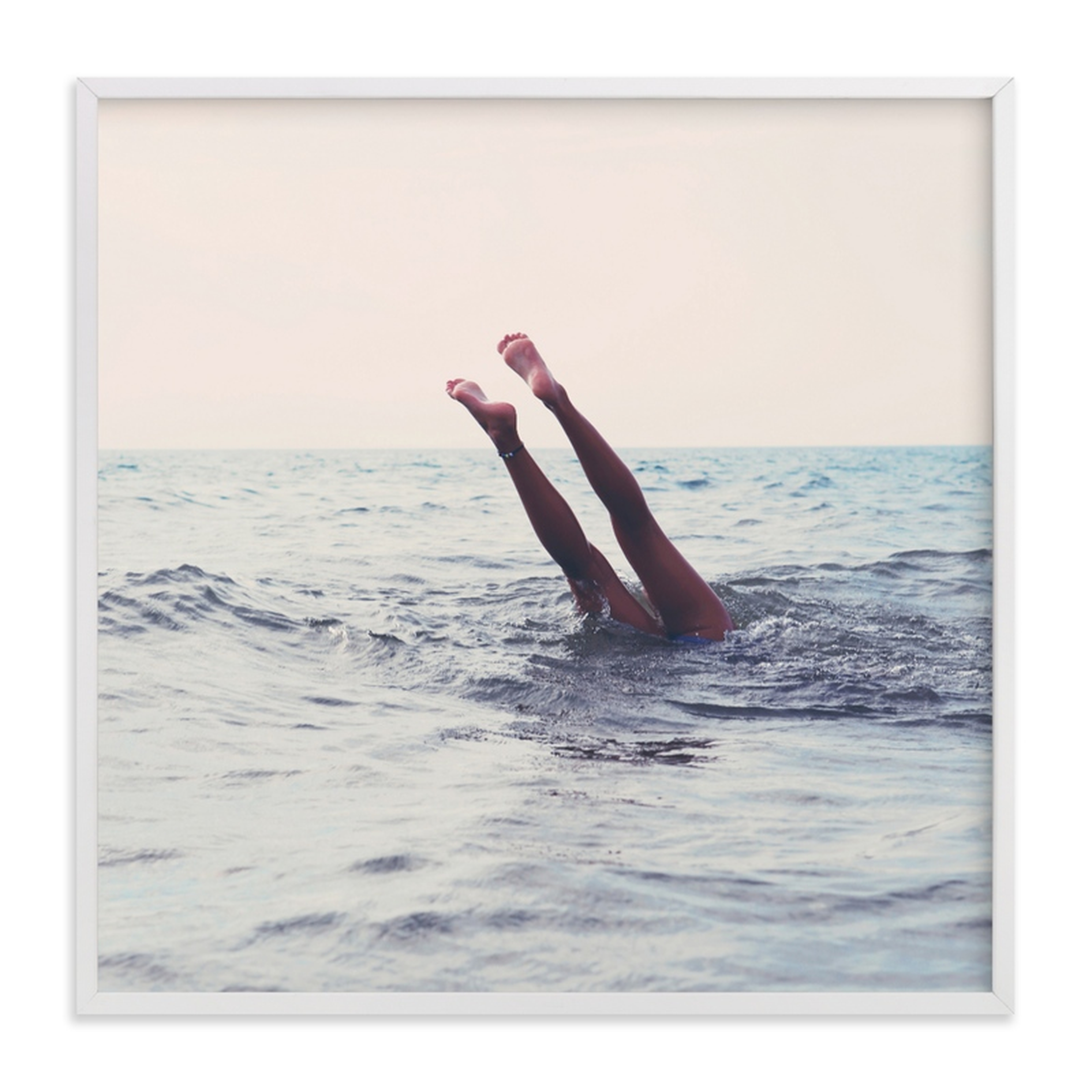 Summer Handstand Limited Edition Art Print - Minted