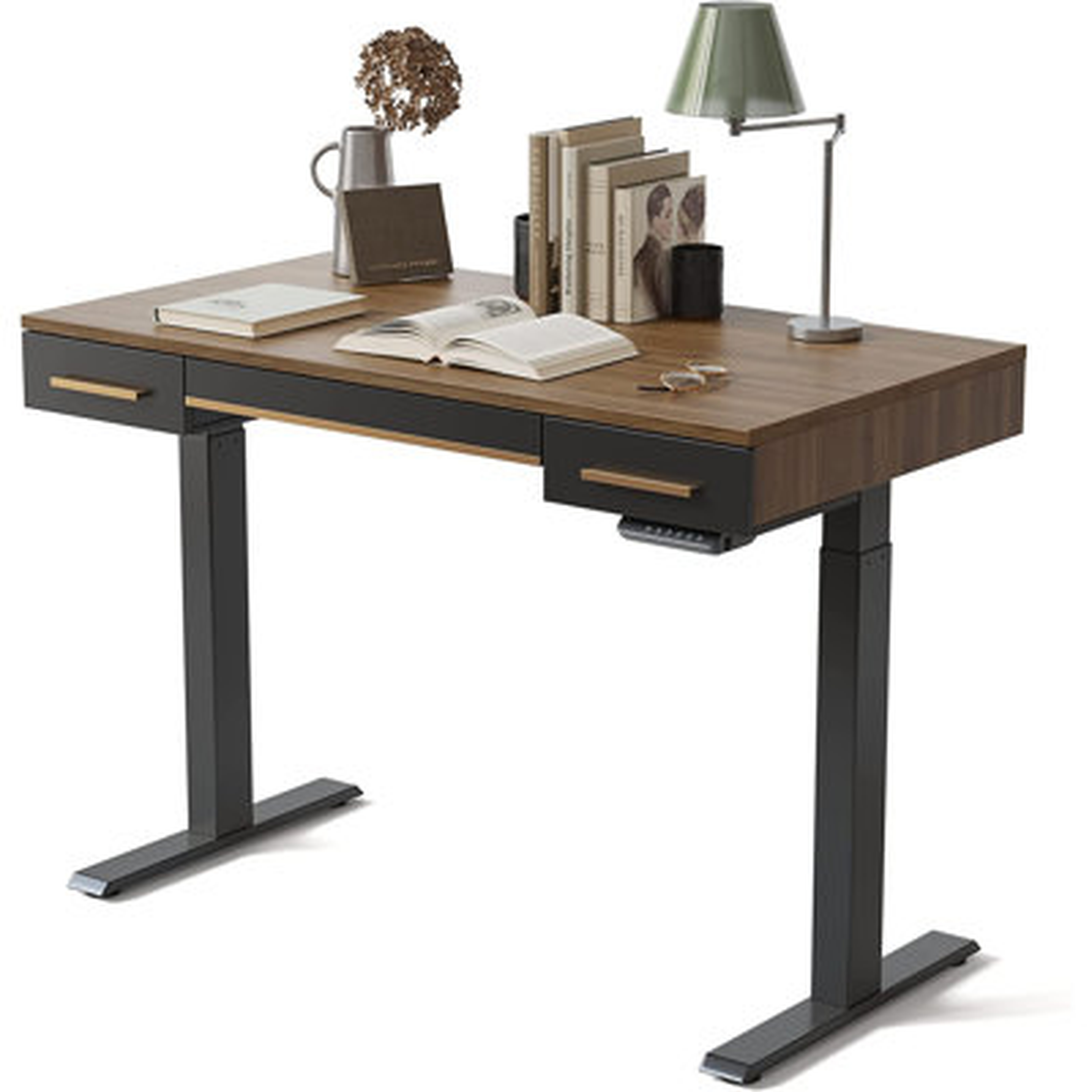 Standing Desk With 3 Drawers - Wayfair