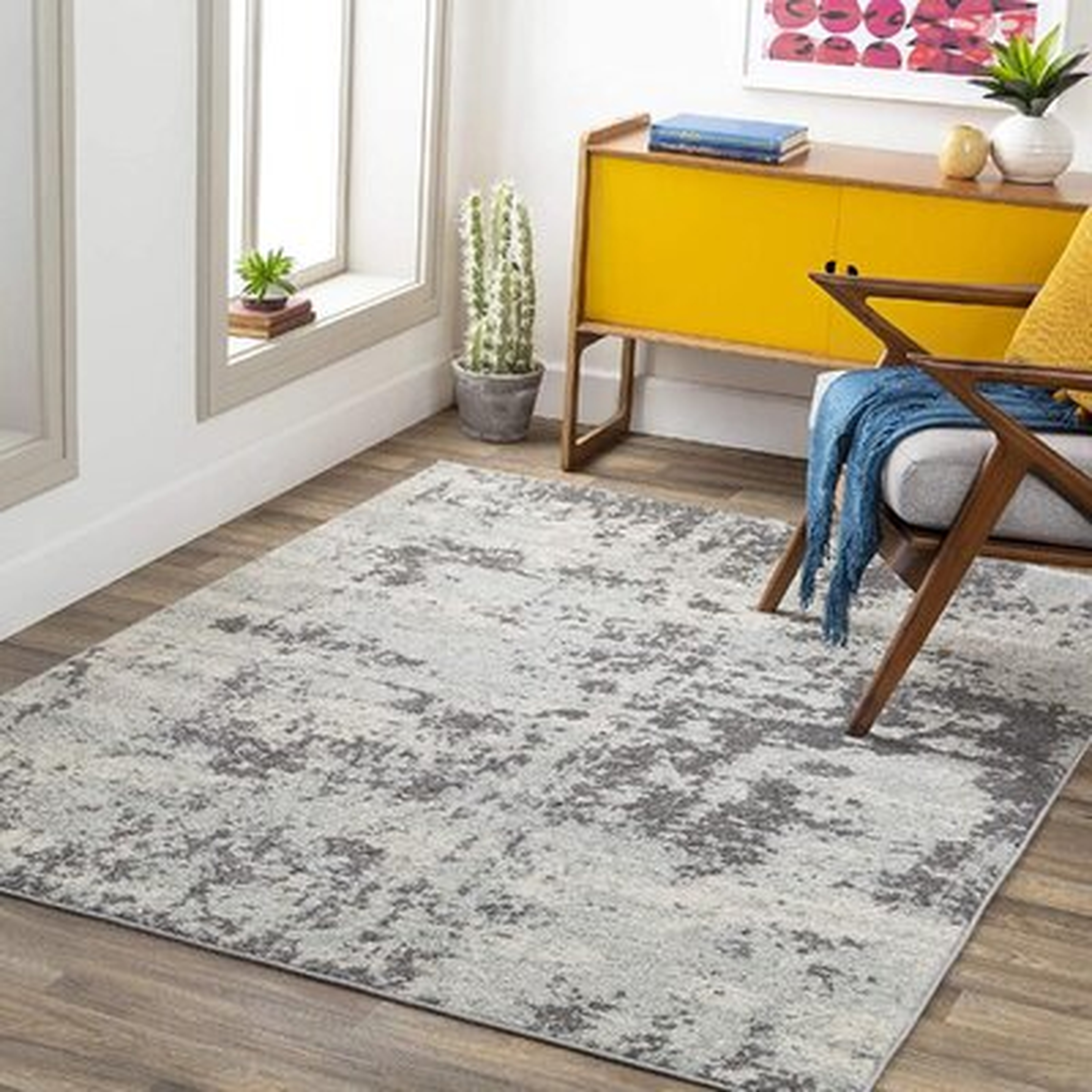 Arti Modern Abstract Area Rug,6 Ft 7 In X 9 Ft - Wayfair