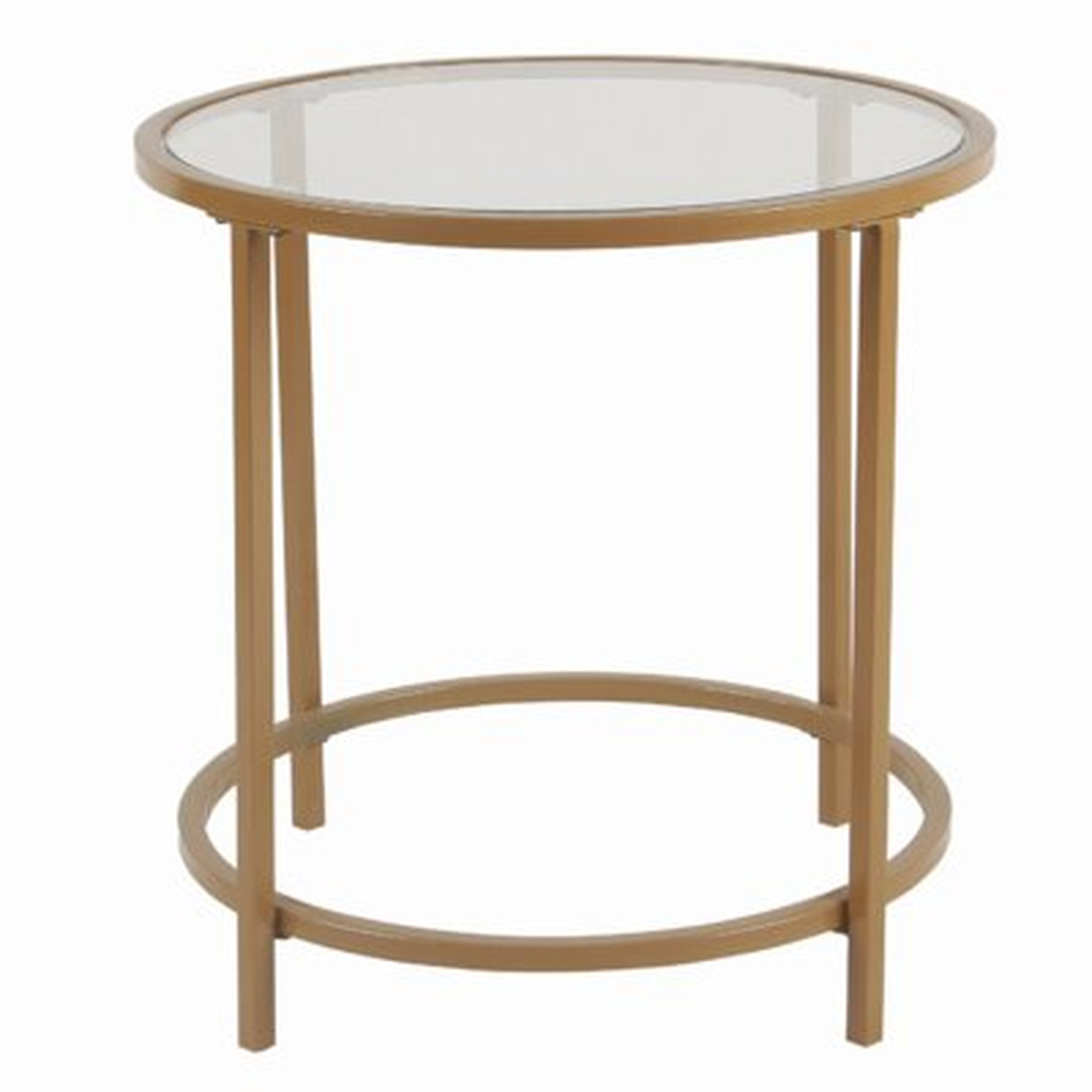 Hastie Glass End Table - Wayfair