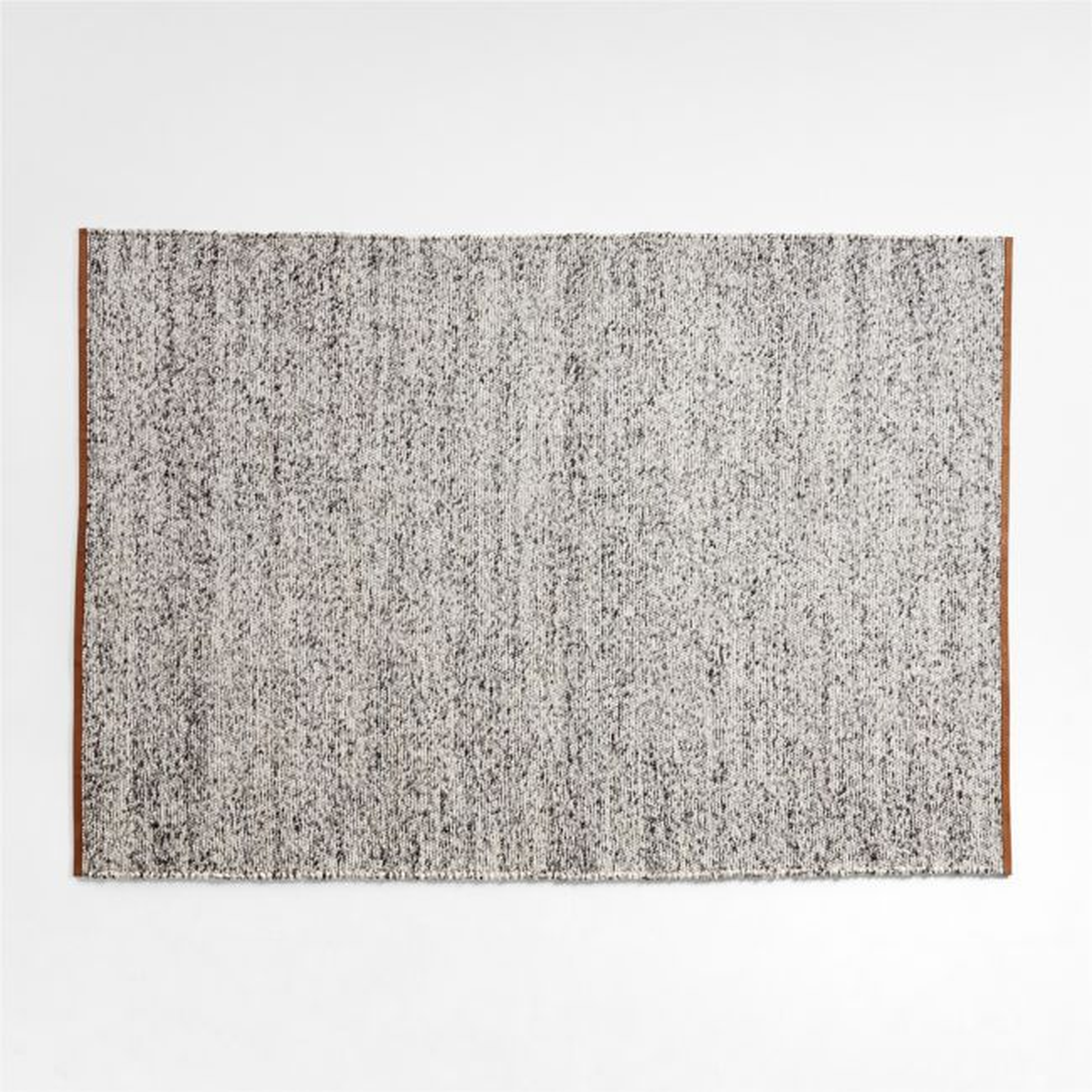 Shinola Parker Tweed Flat Weave Rug 6'x9' - Crate and Barrel
