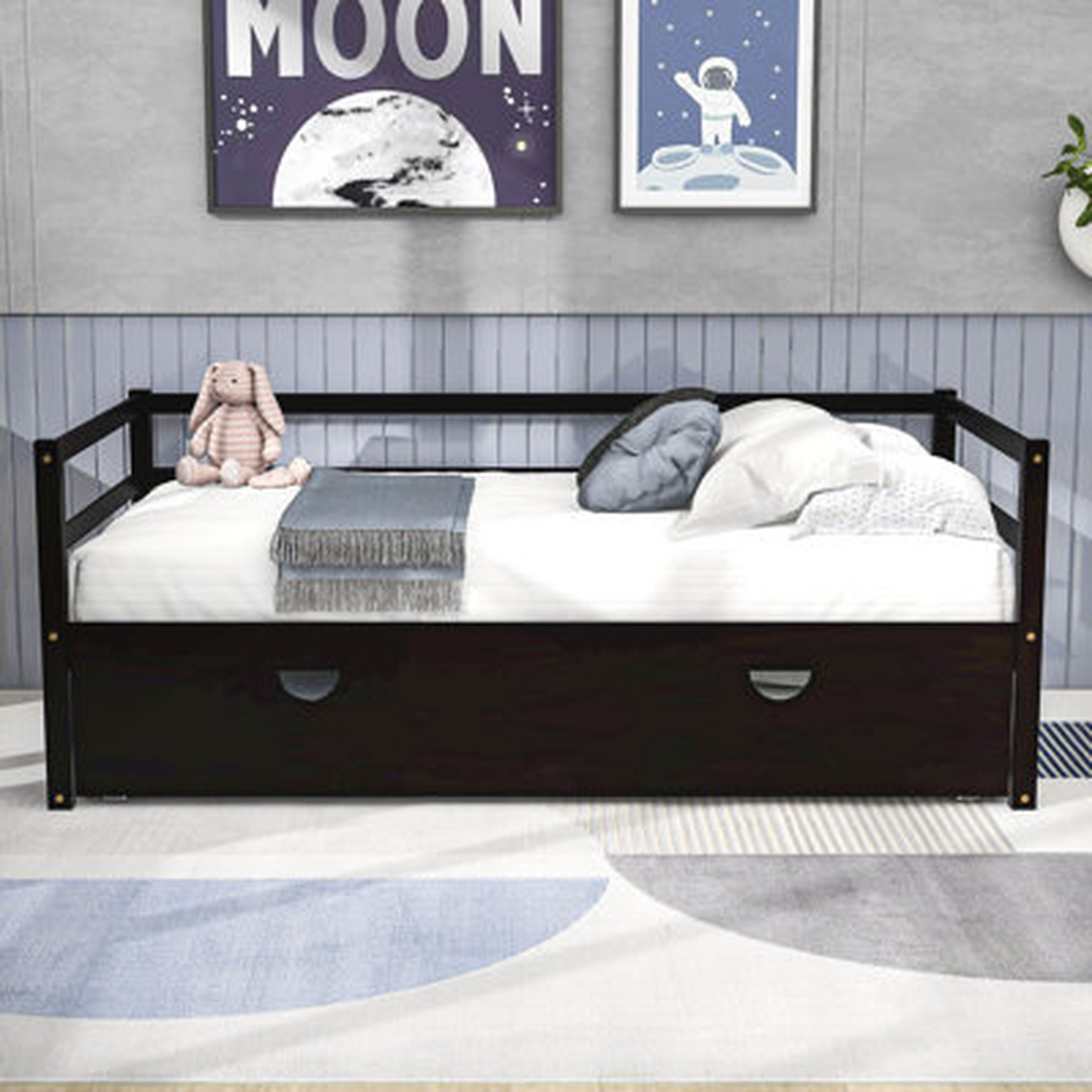 TwinSize Daybed,Wood Daybed With Trundle - Wayfair