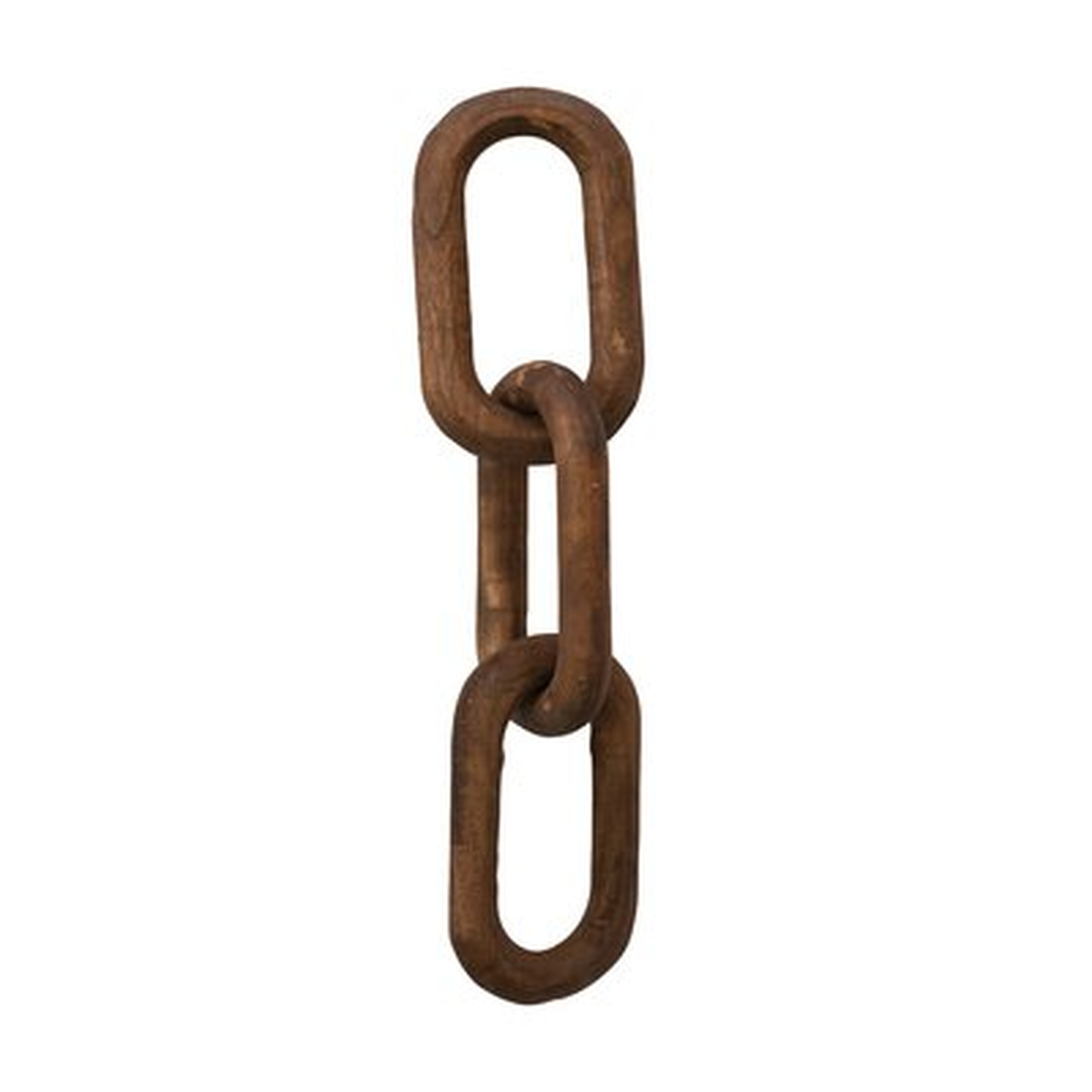 Dunloy Reclaimed Wood Chain with 3 Links - Wayfair