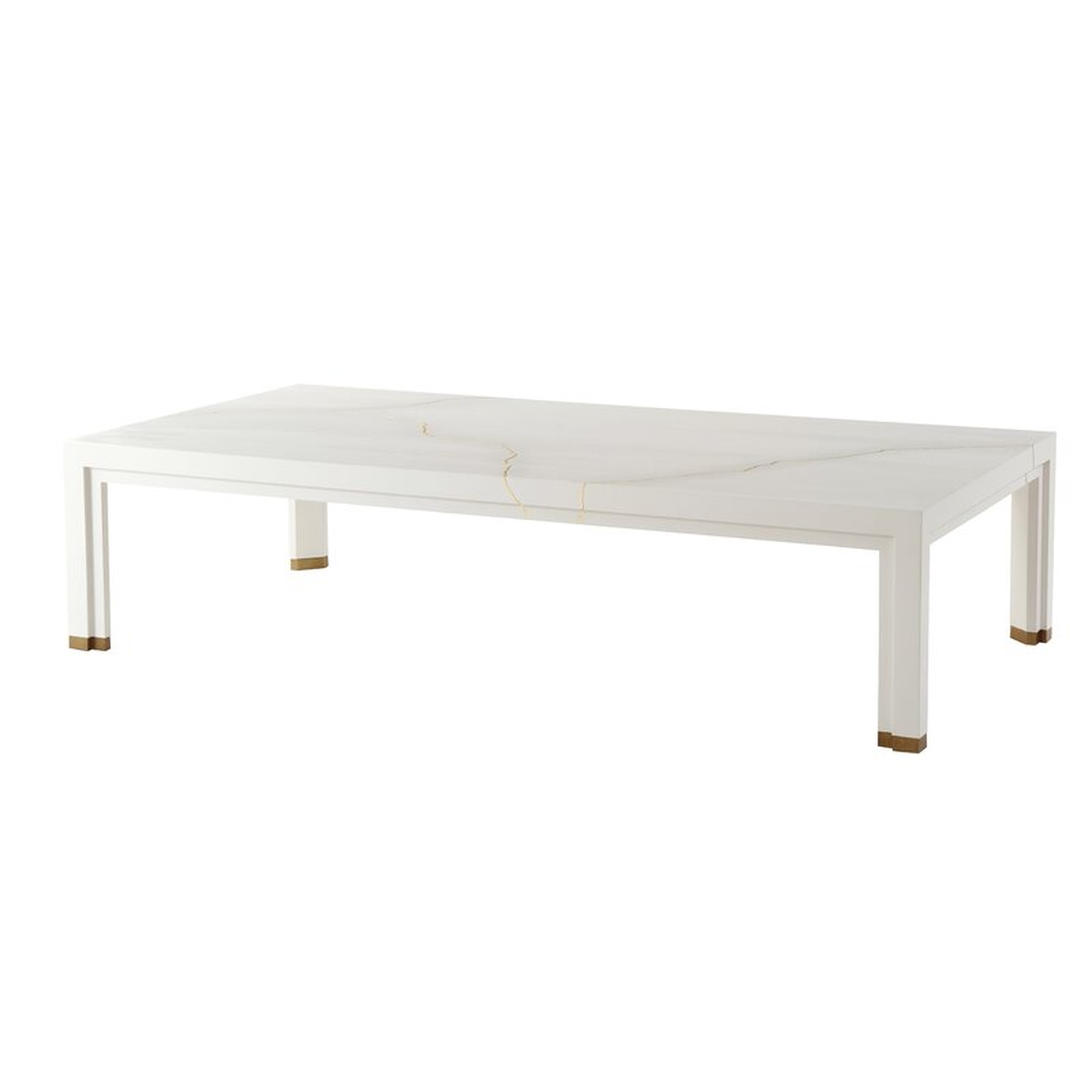 Theodore Alexander Anthony Cox Solid Wood 4 Legs Coffee Table - Perigold
