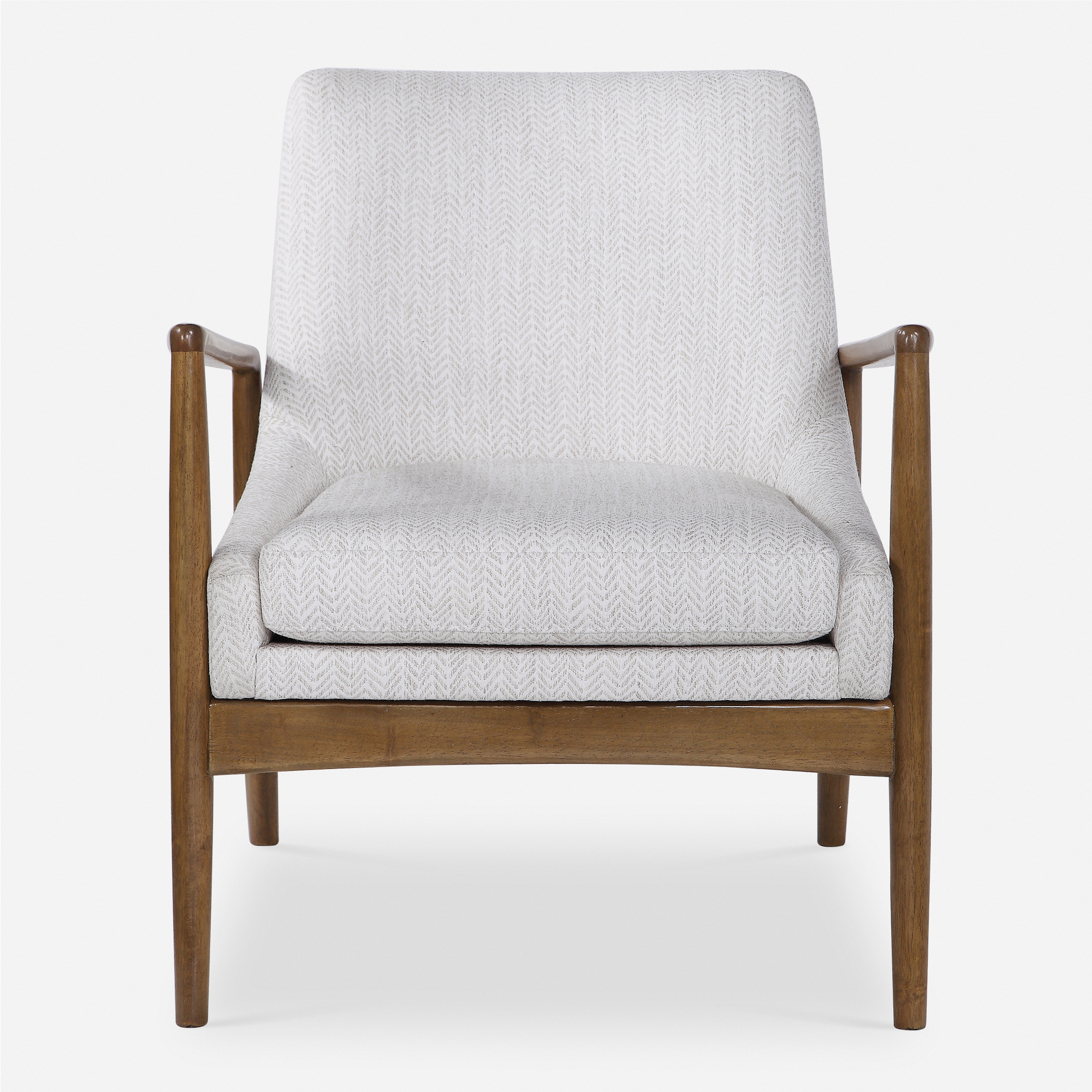 Bev White Accent Chair - Uttermost