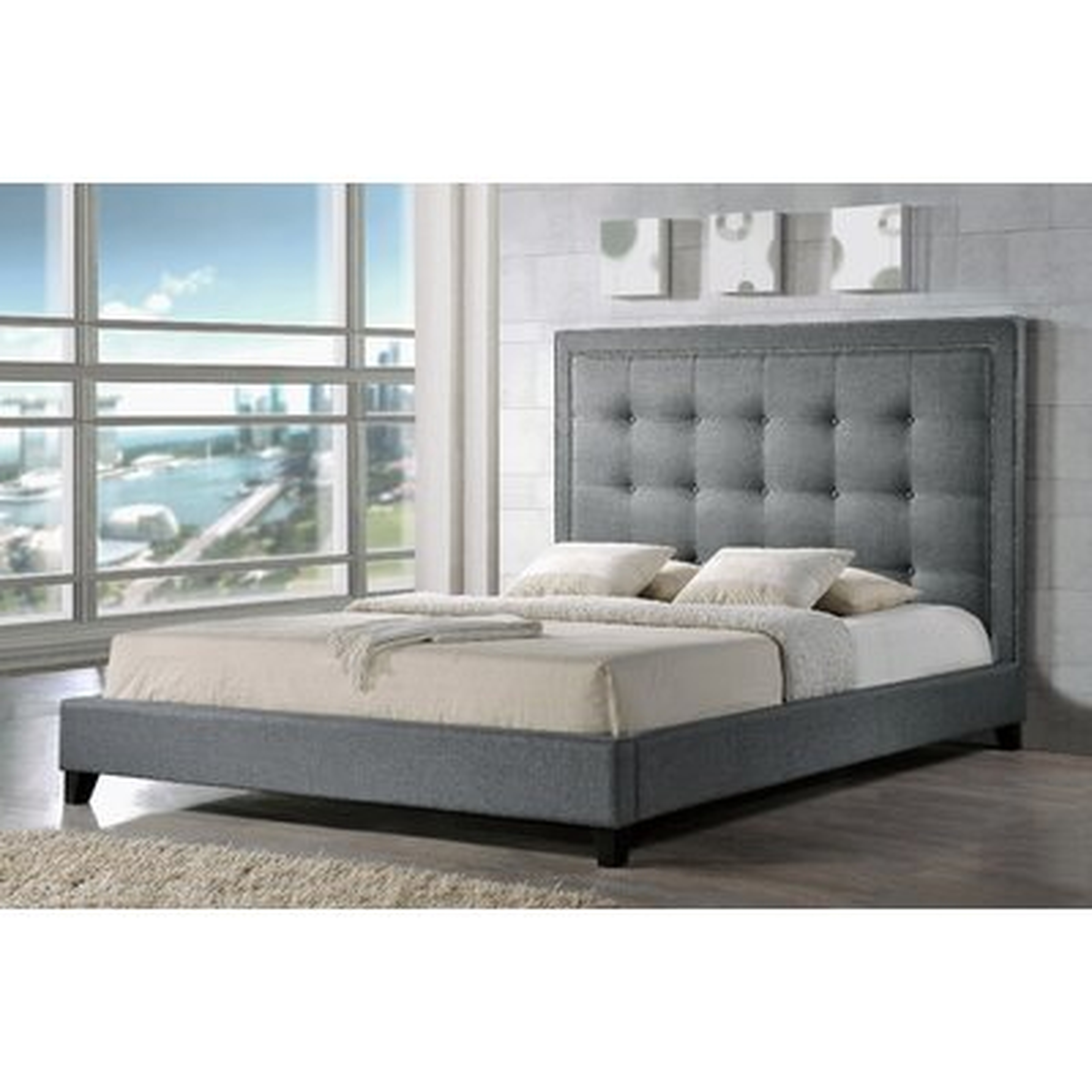 Tasha Upholstered Platform Bed - Wayfair