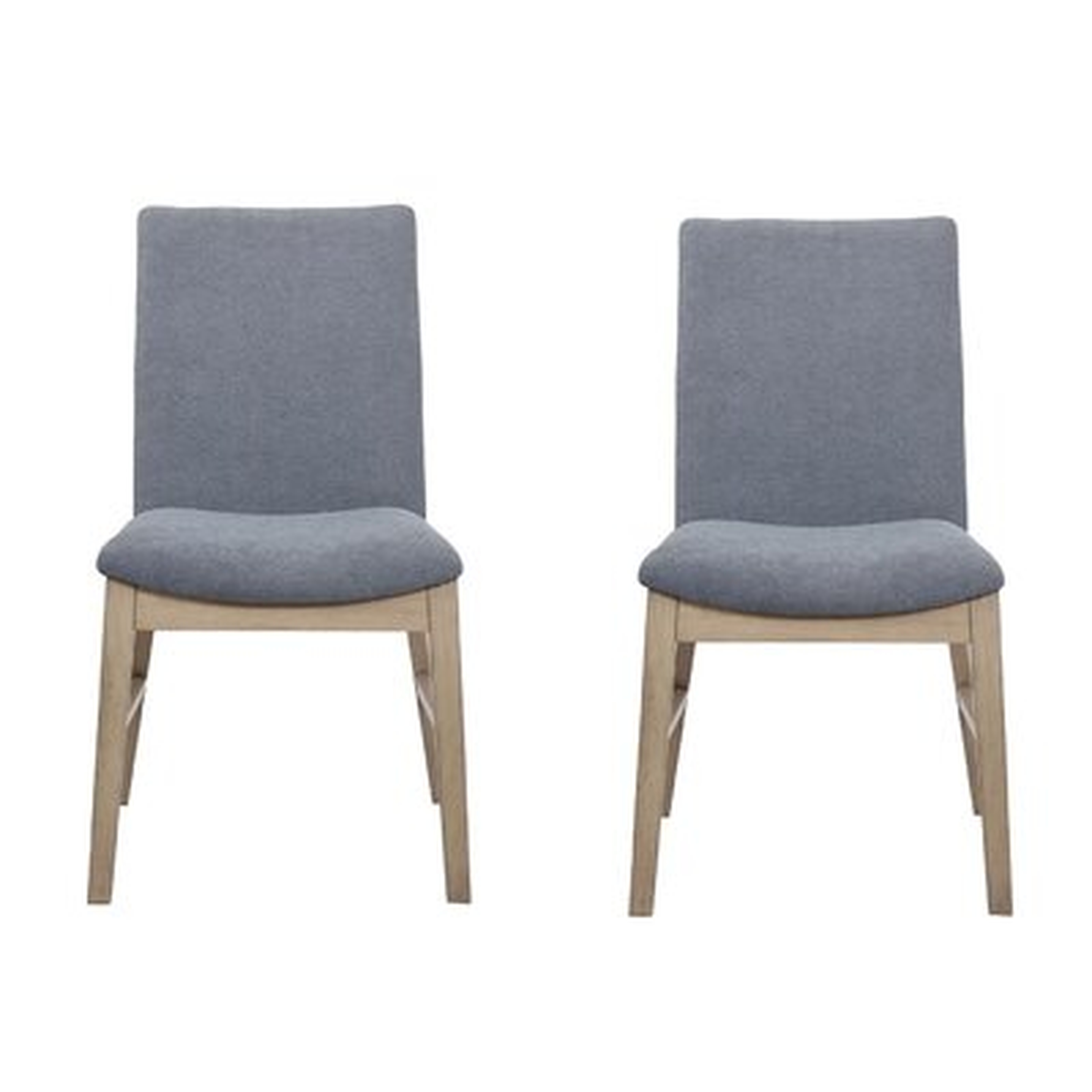 Salvi Side Chairs Denim Blue (Set Of 2) - Wayfair