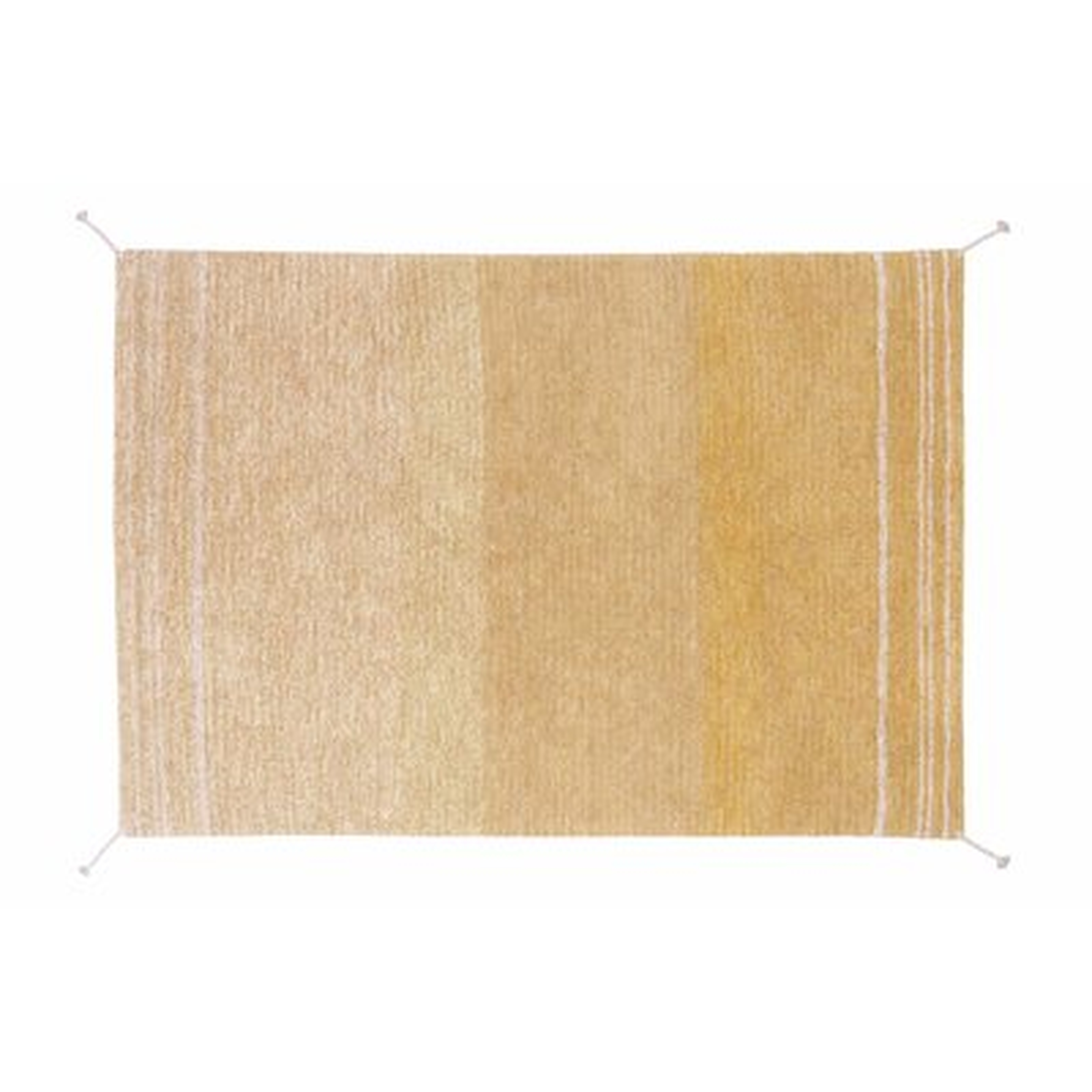 Reversible Washable Rug Twin Amber - Wayfair