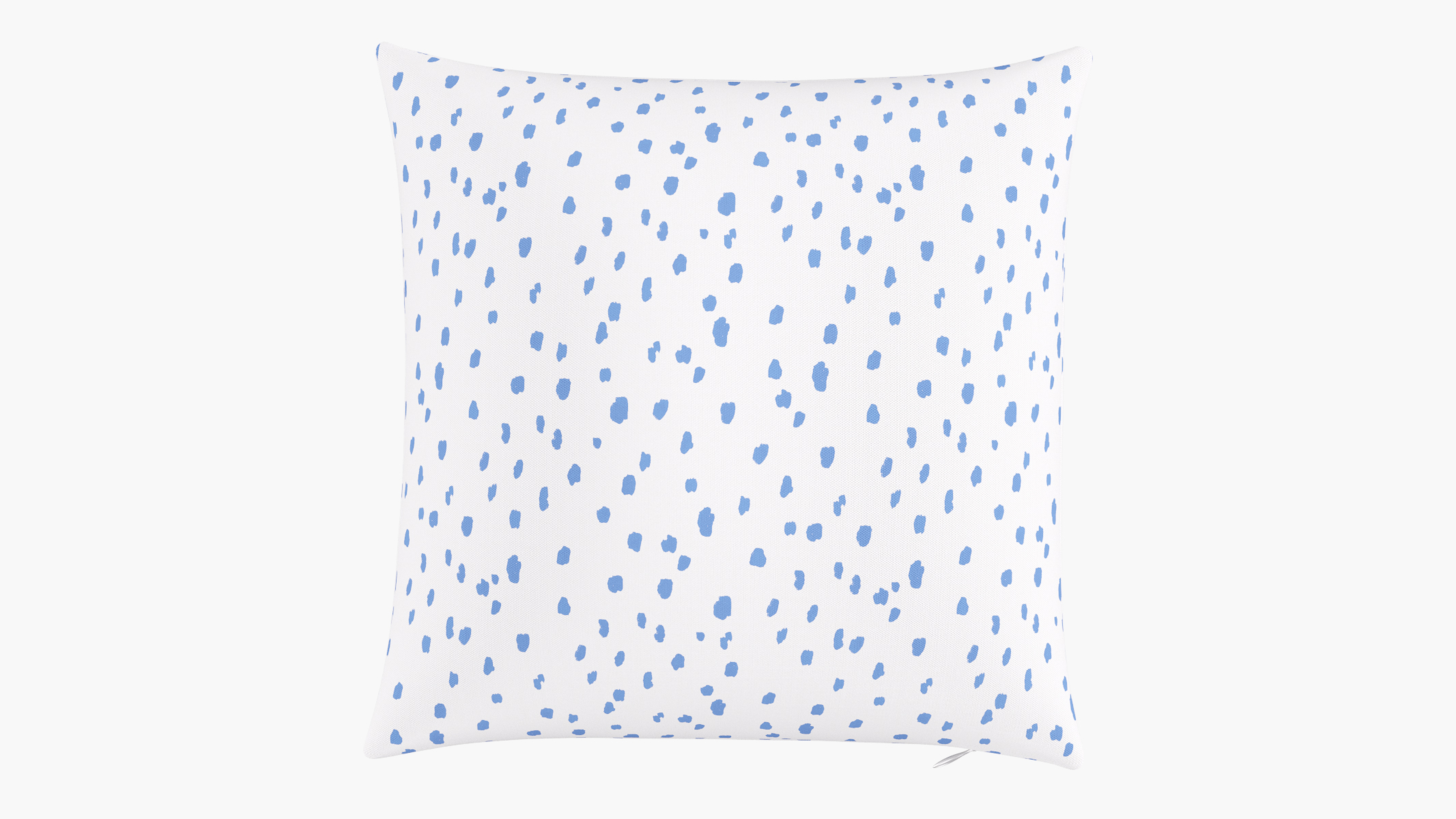 Throw Pillow 18", Blue Dalmatian, 18" x 18" - The Inside