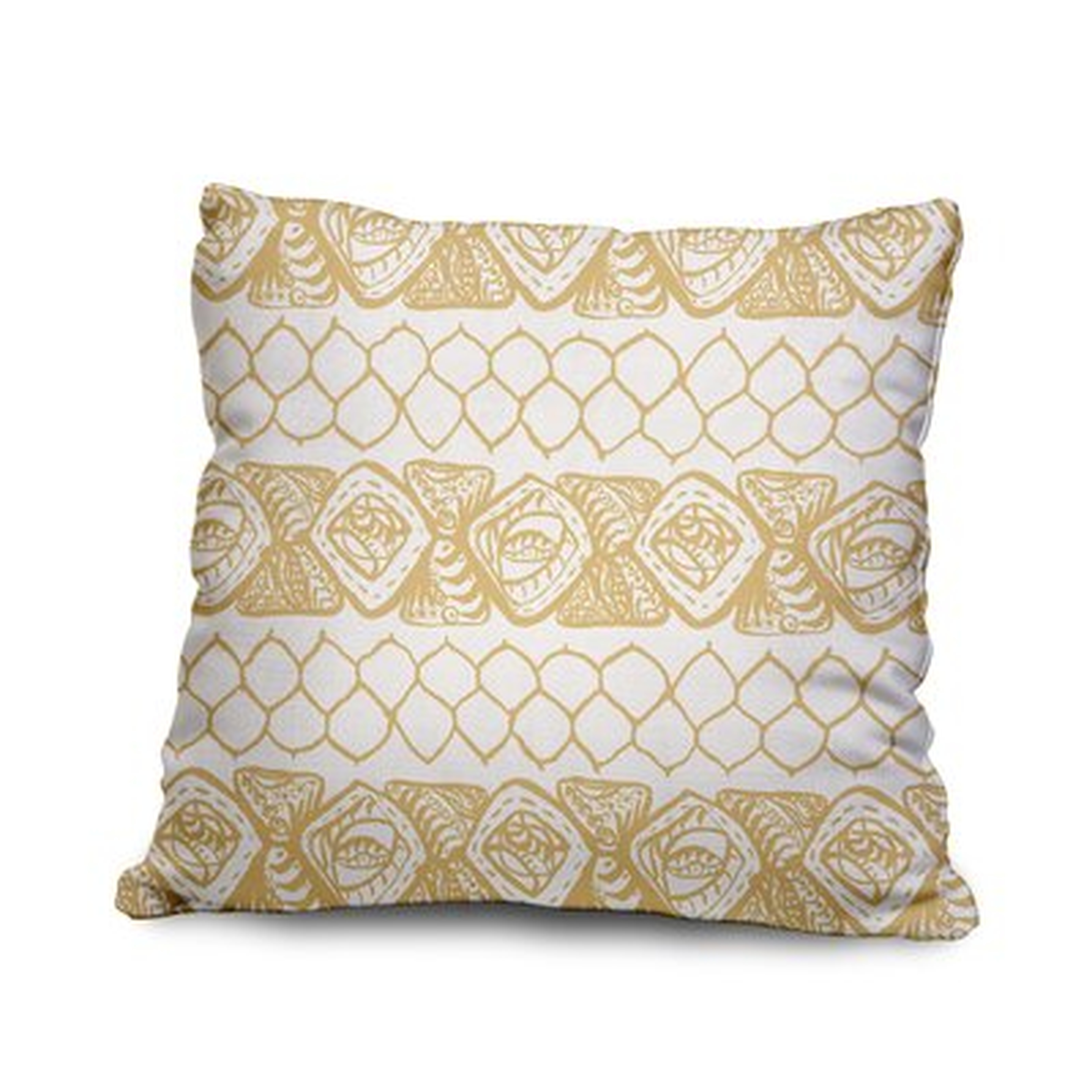 Outdoor Square Pillow Cover & Insert - Wayfair