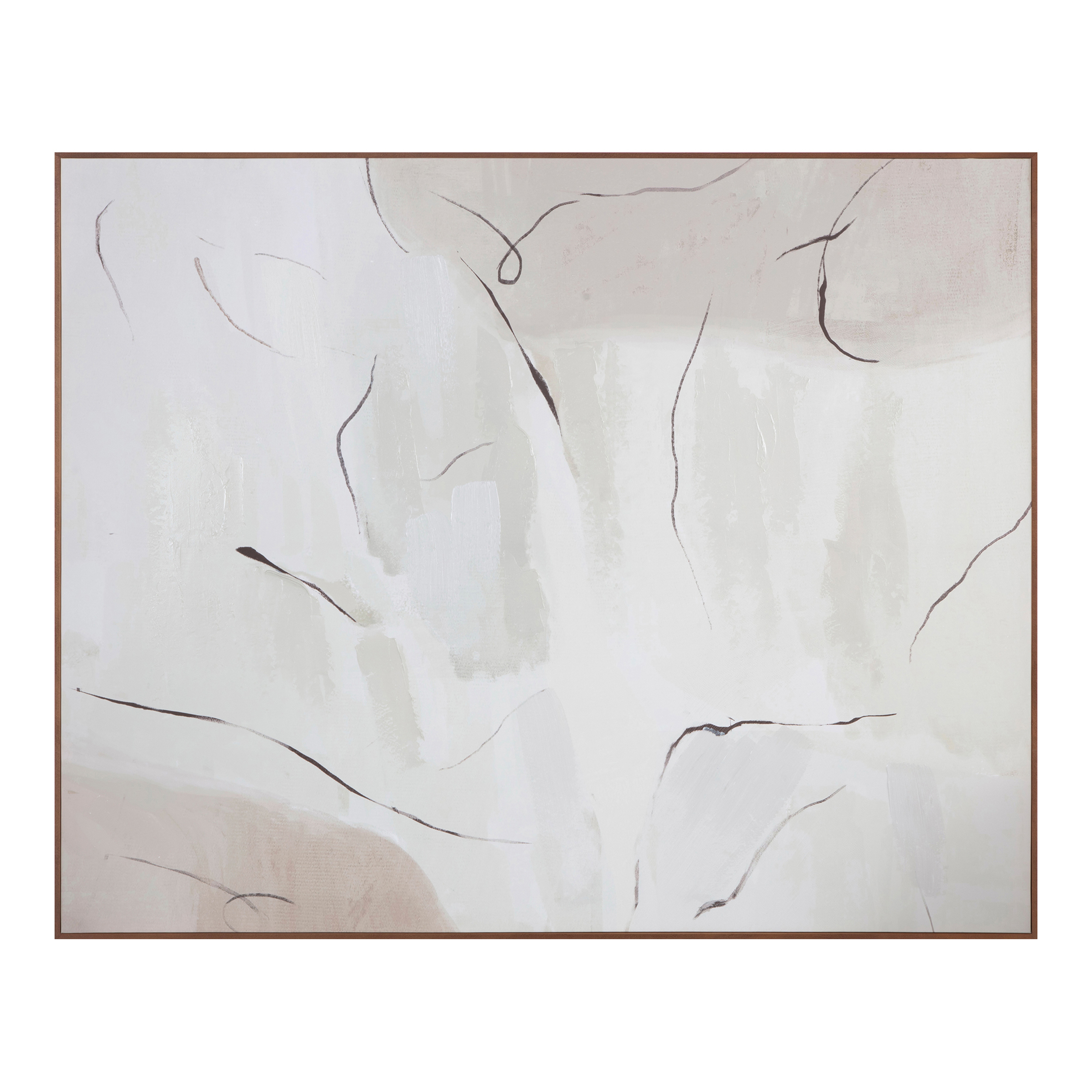 Impression Framed Painting Terra Palette - Moes Home Collection