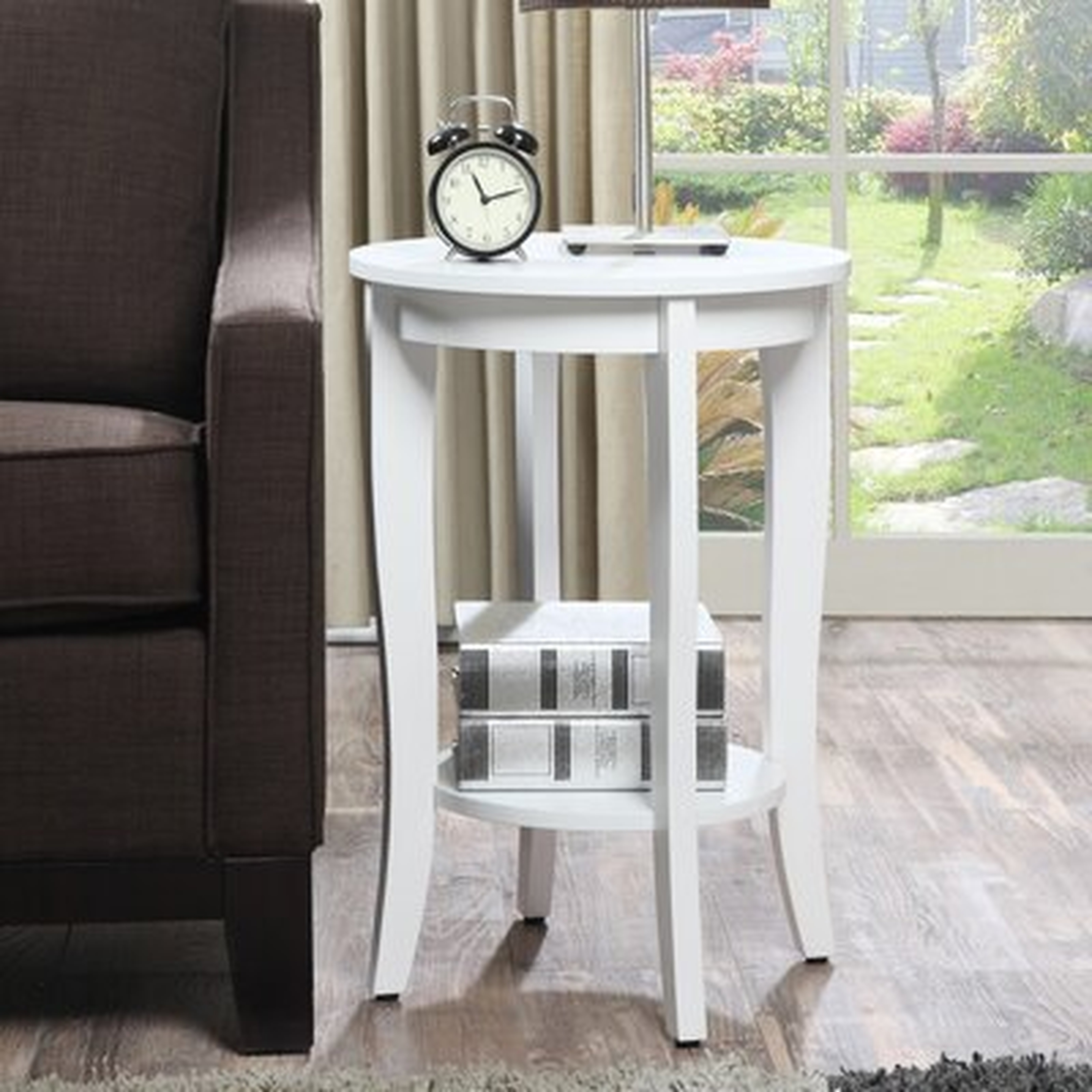Haines End Table with Storage - Wayfair
