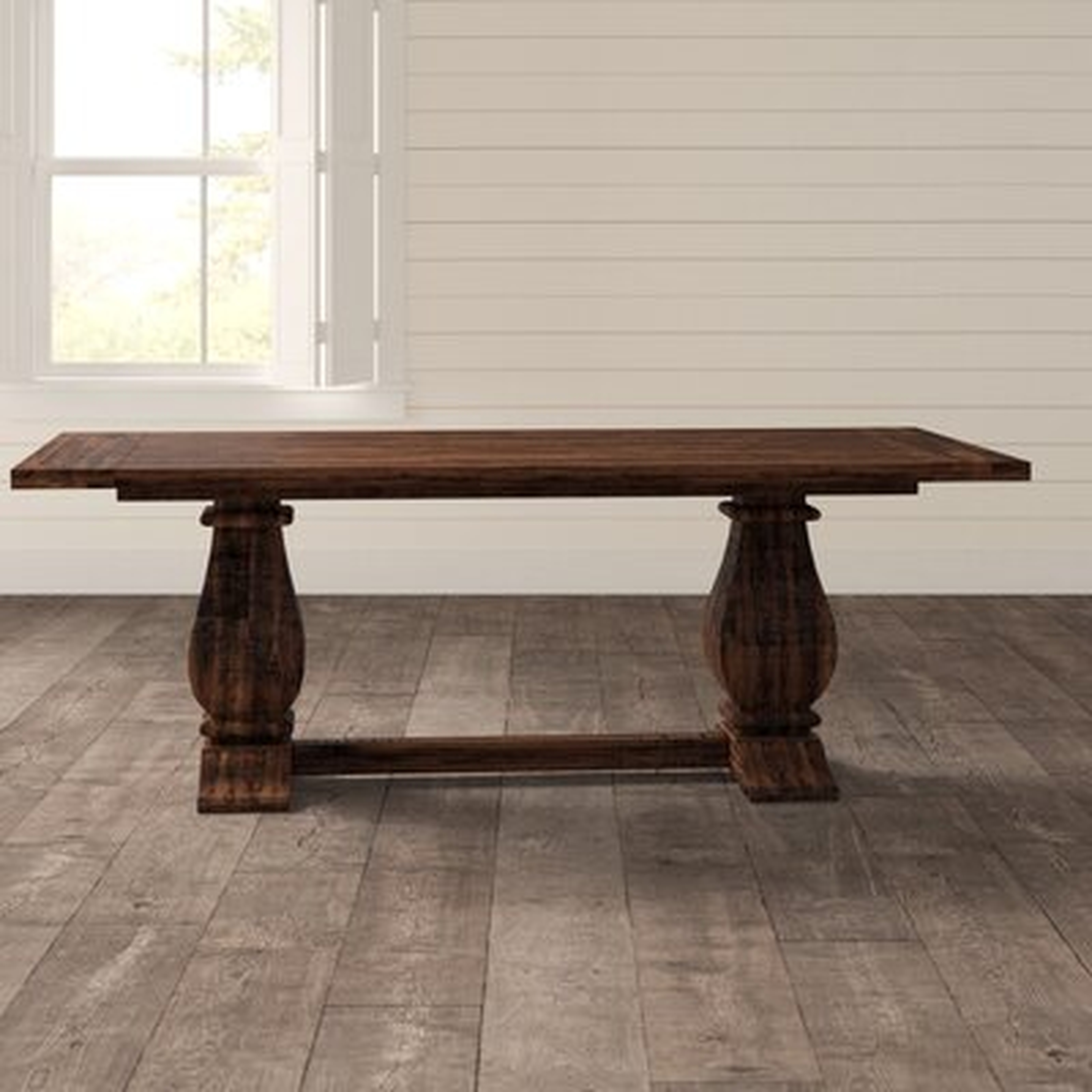 Calila Acacia Solid Wood Dining Table - Wayfair