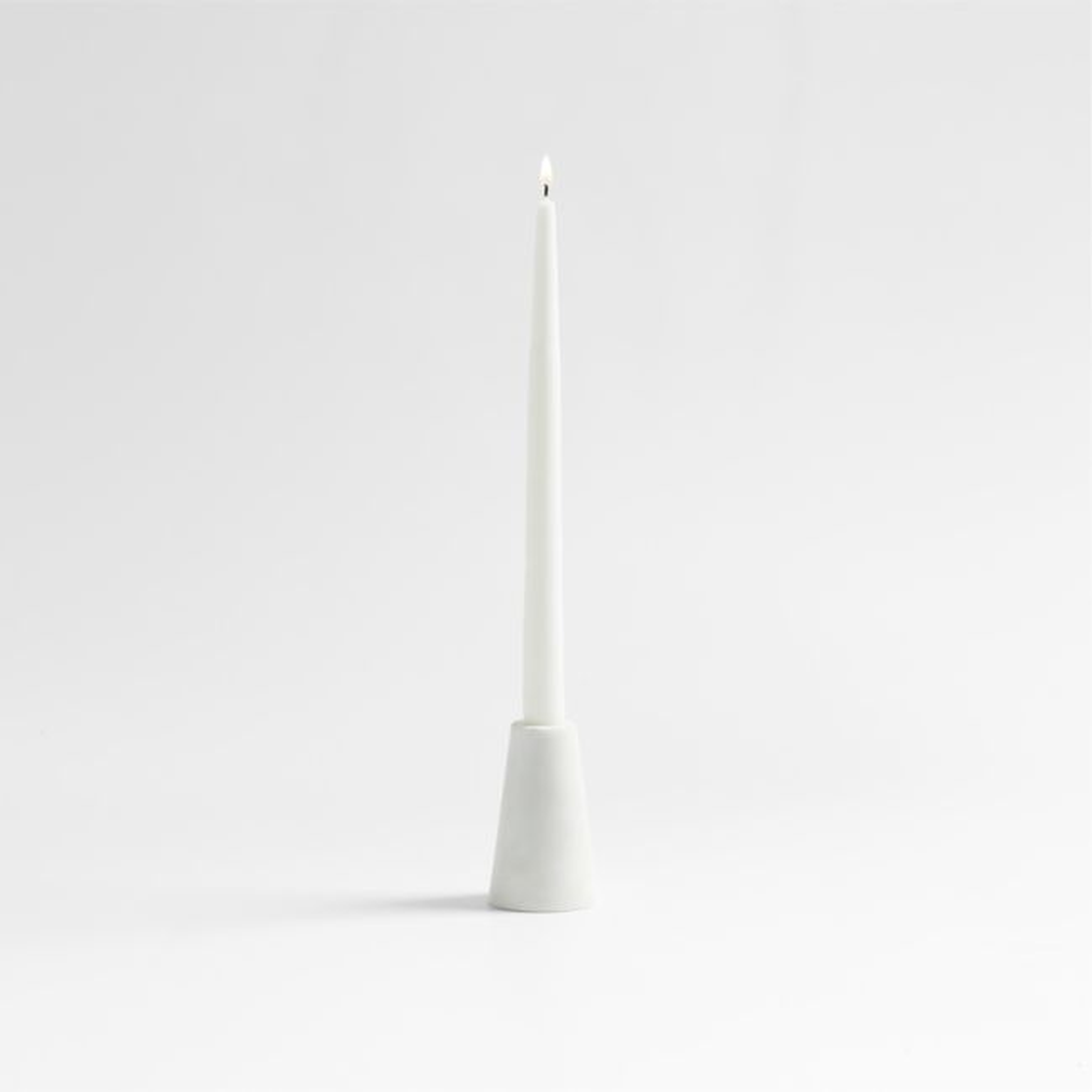 Marble Taper Candle Holder 4" - Crate and Barrel