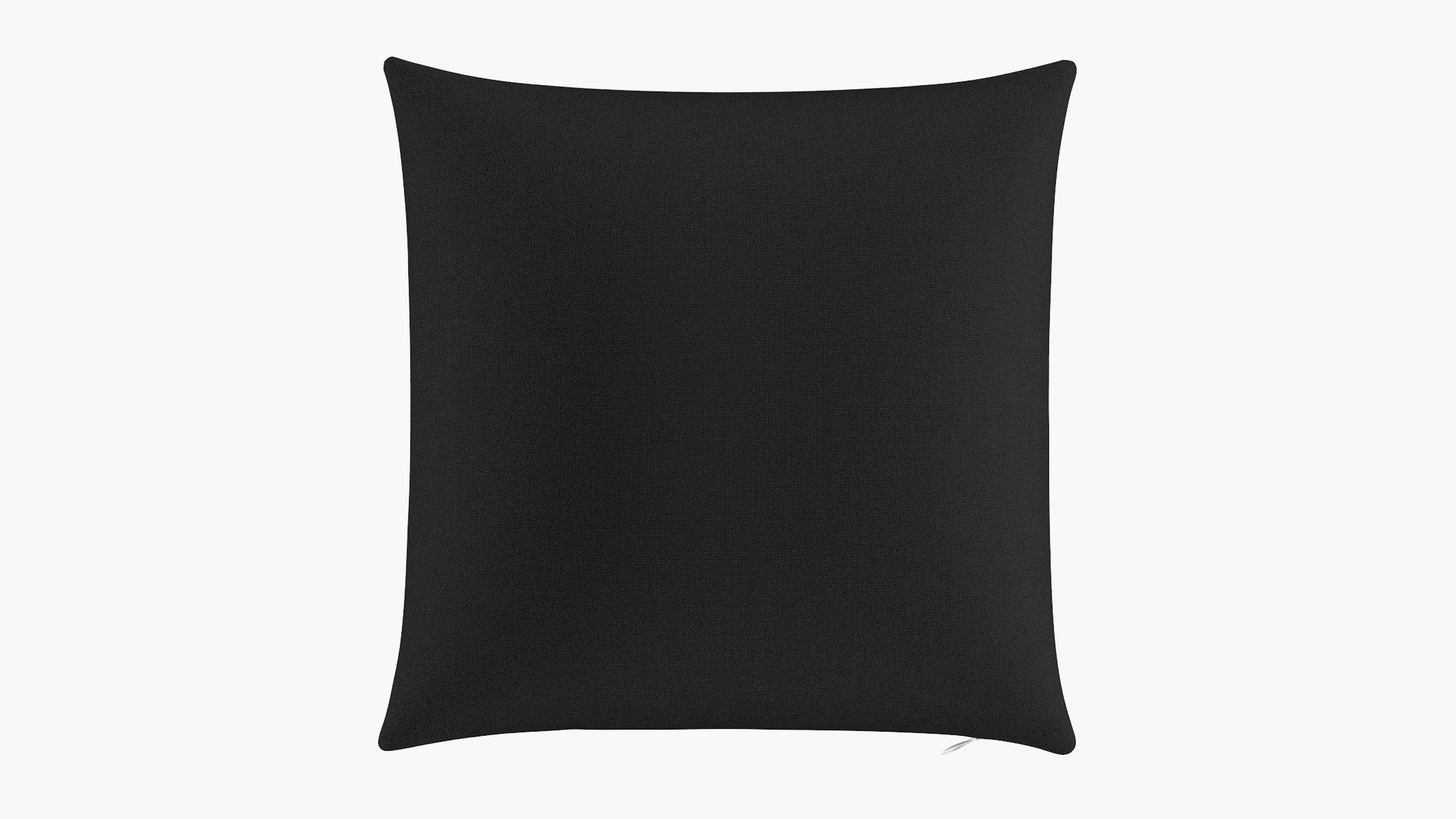 Throw Pillow 20", Raven Everyday Linen, 20" x 20" - The Inside