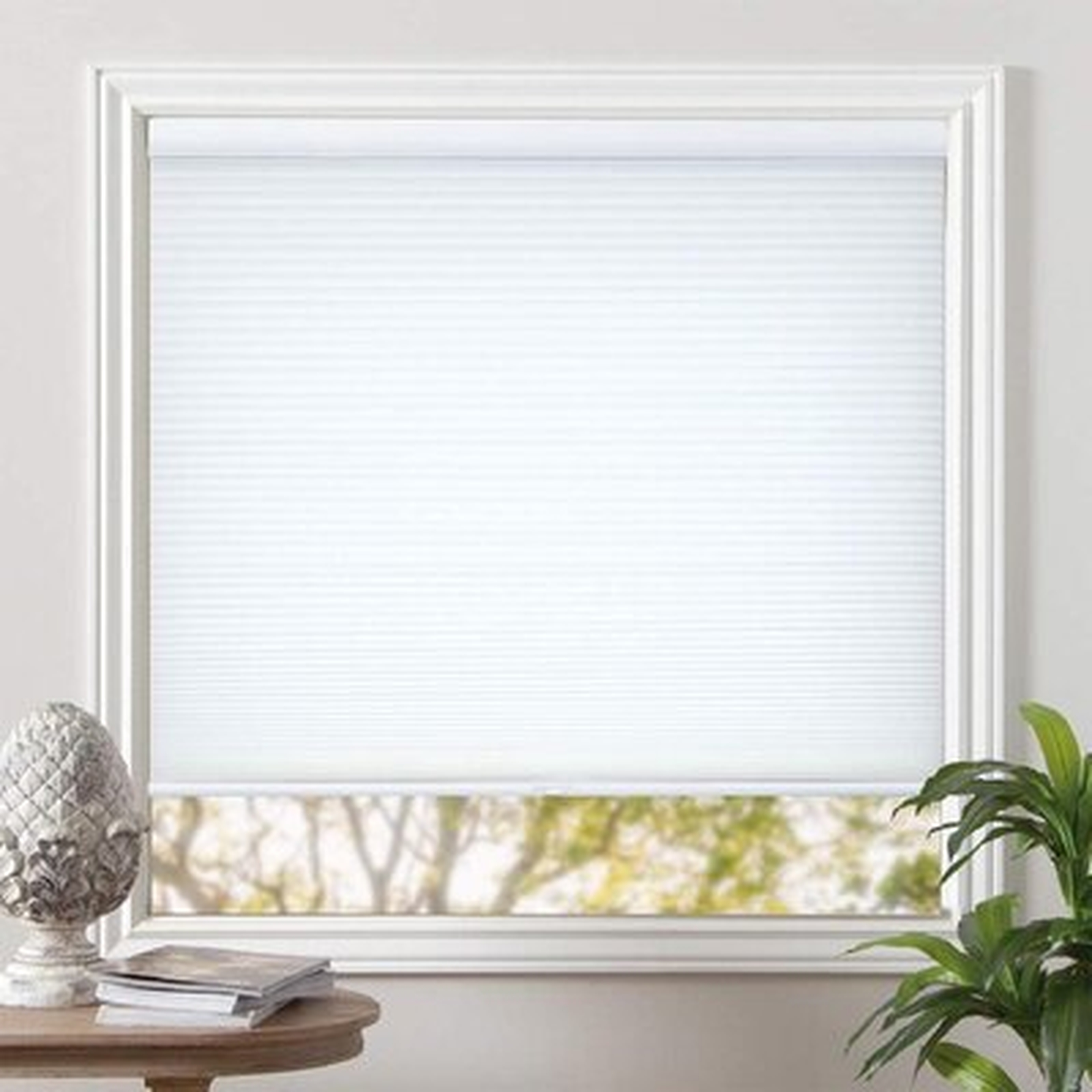 Cordless Light Filtering Blinds Cellular Fabric Shades Honeycomb Door Window Shades - Wayfair