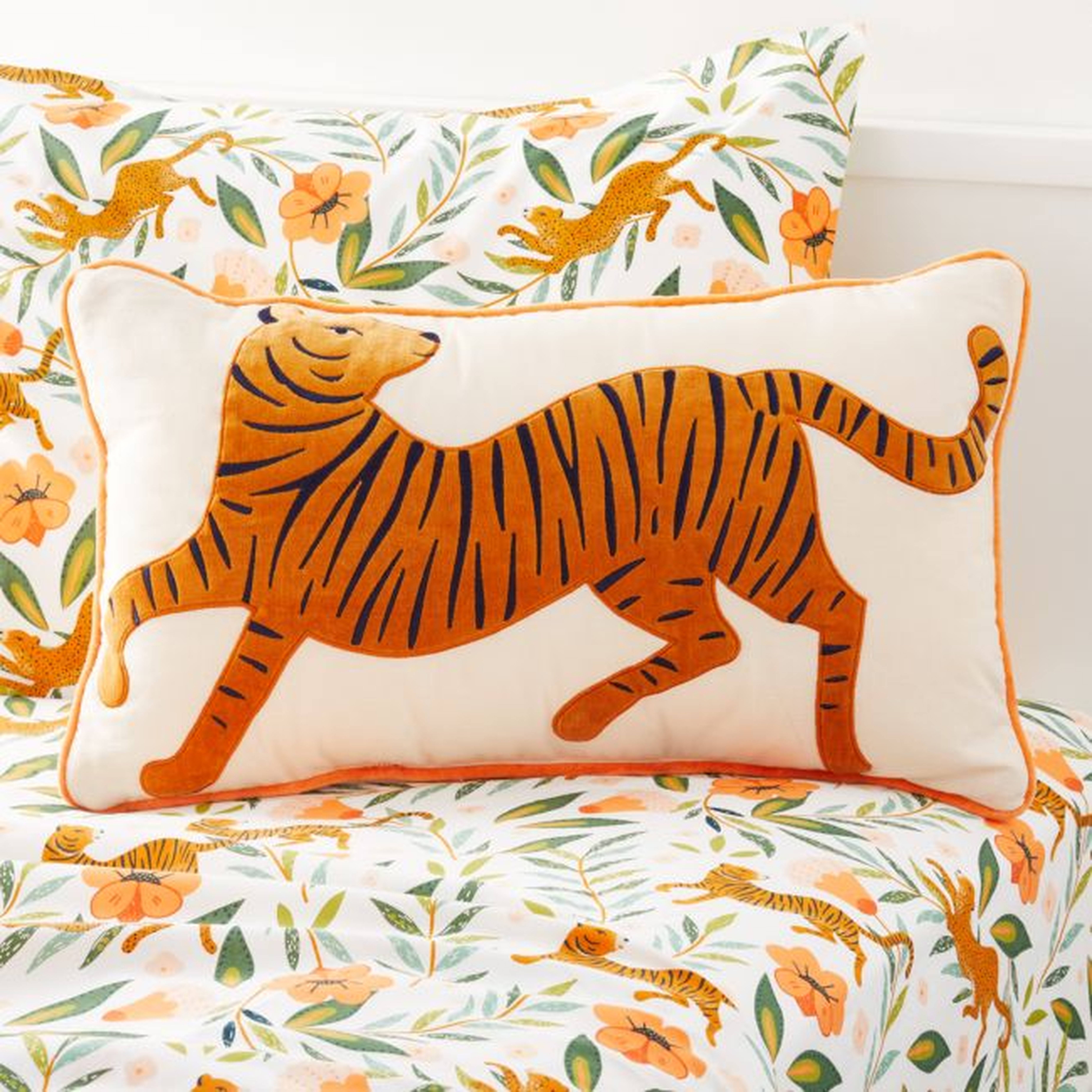 Tiger Pillow - Crate & Kids