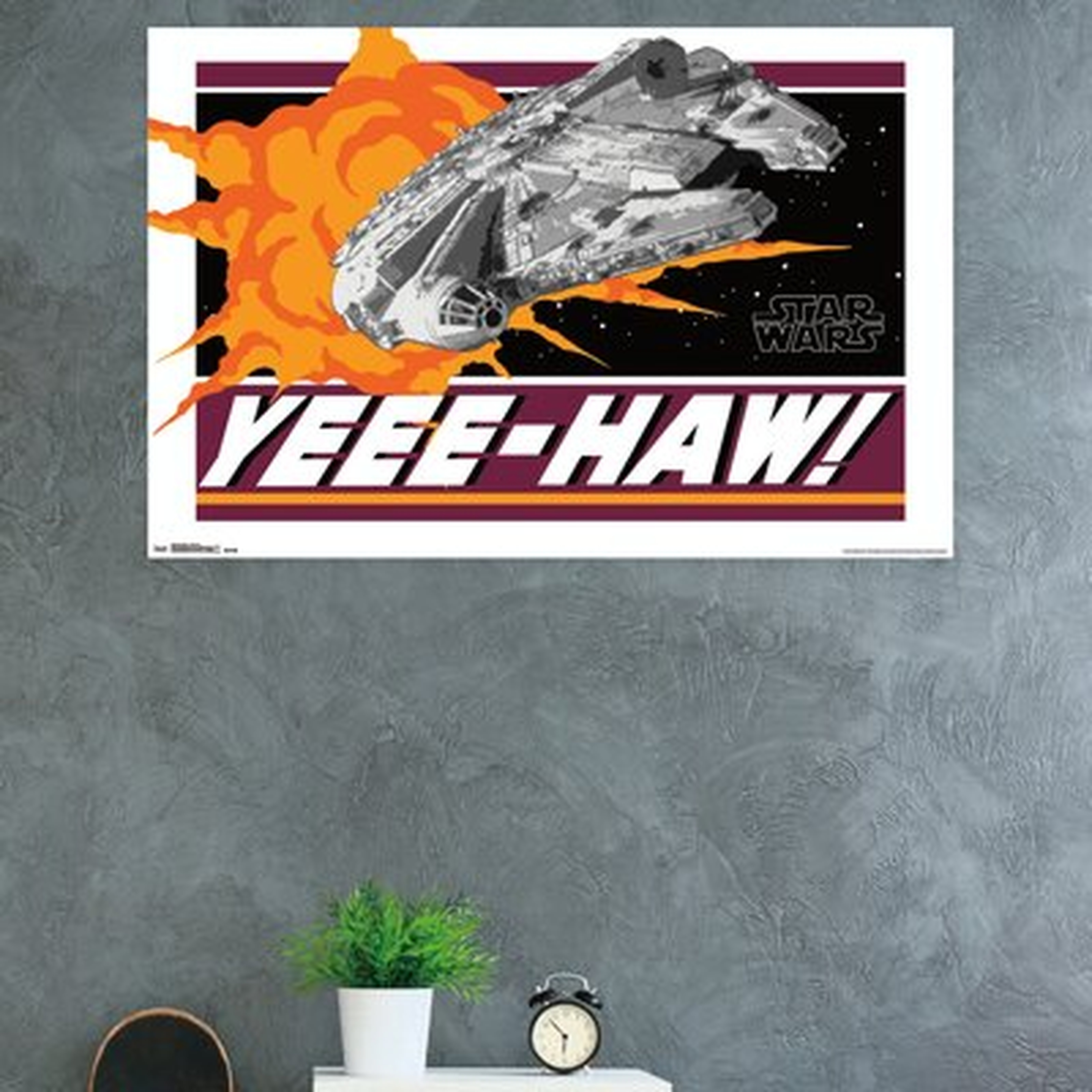 Star Wars - Yee-Haw Paper Print - Wayfair