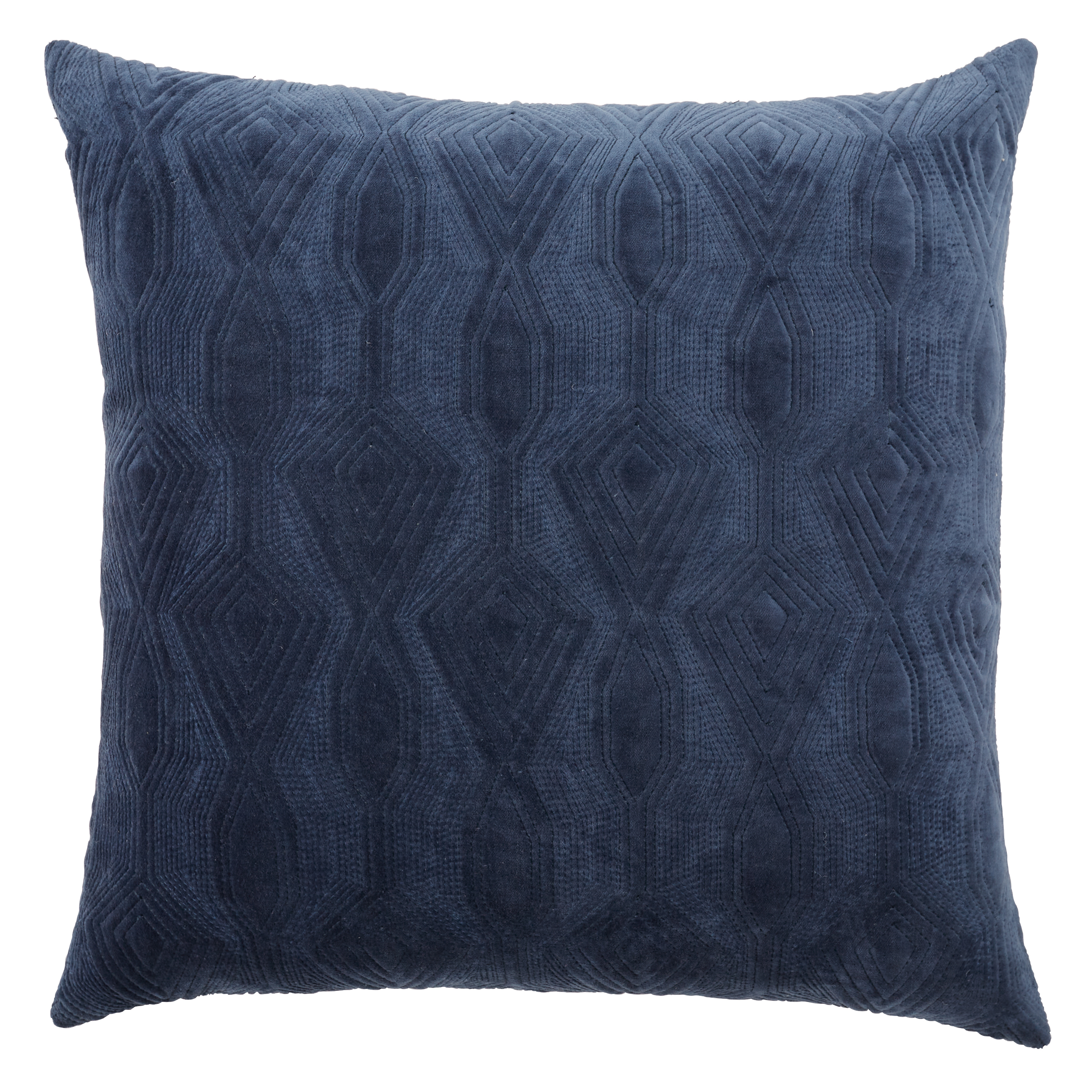 Design (US) Navy 20"X20" Pillow - Collective Weavers