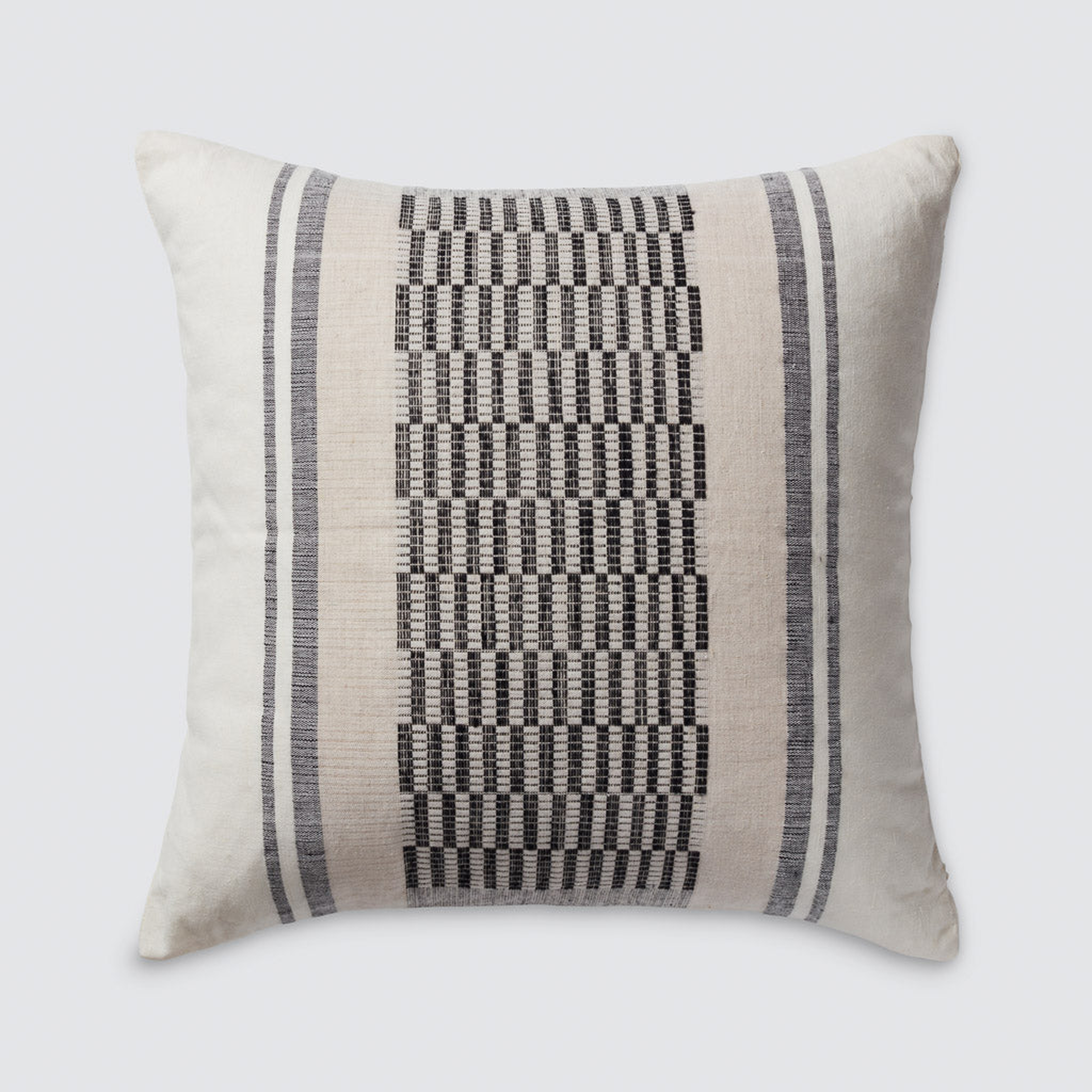 The Citizenry Adhira Pillow | Ecru - The Citizenry